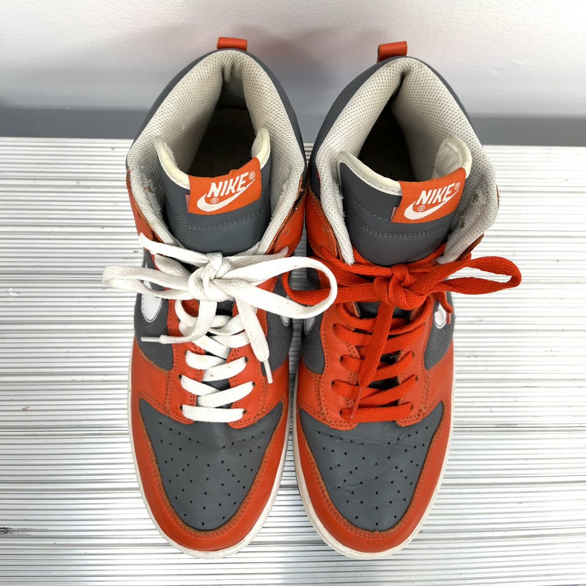 Nike Nike Dunk High College Orange Flint Gray Syracuse 2006 Size US 10 / EU 43 - 3 Thumbnail