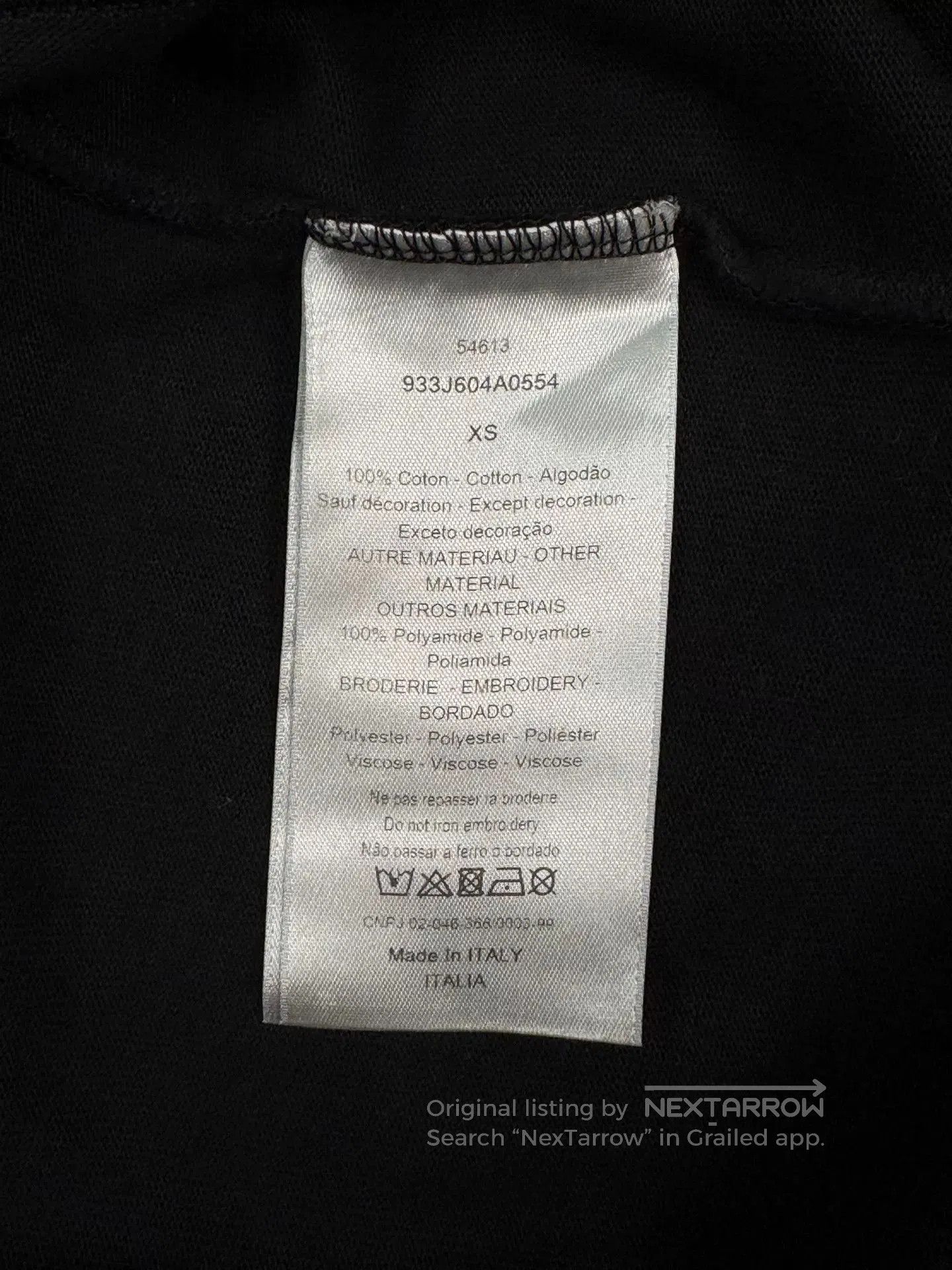 Dior Dior Sequined Short Sleeve T-Shirt XS. Size XS / US 0-2 / IT 36-38 - 8 Thumbnail