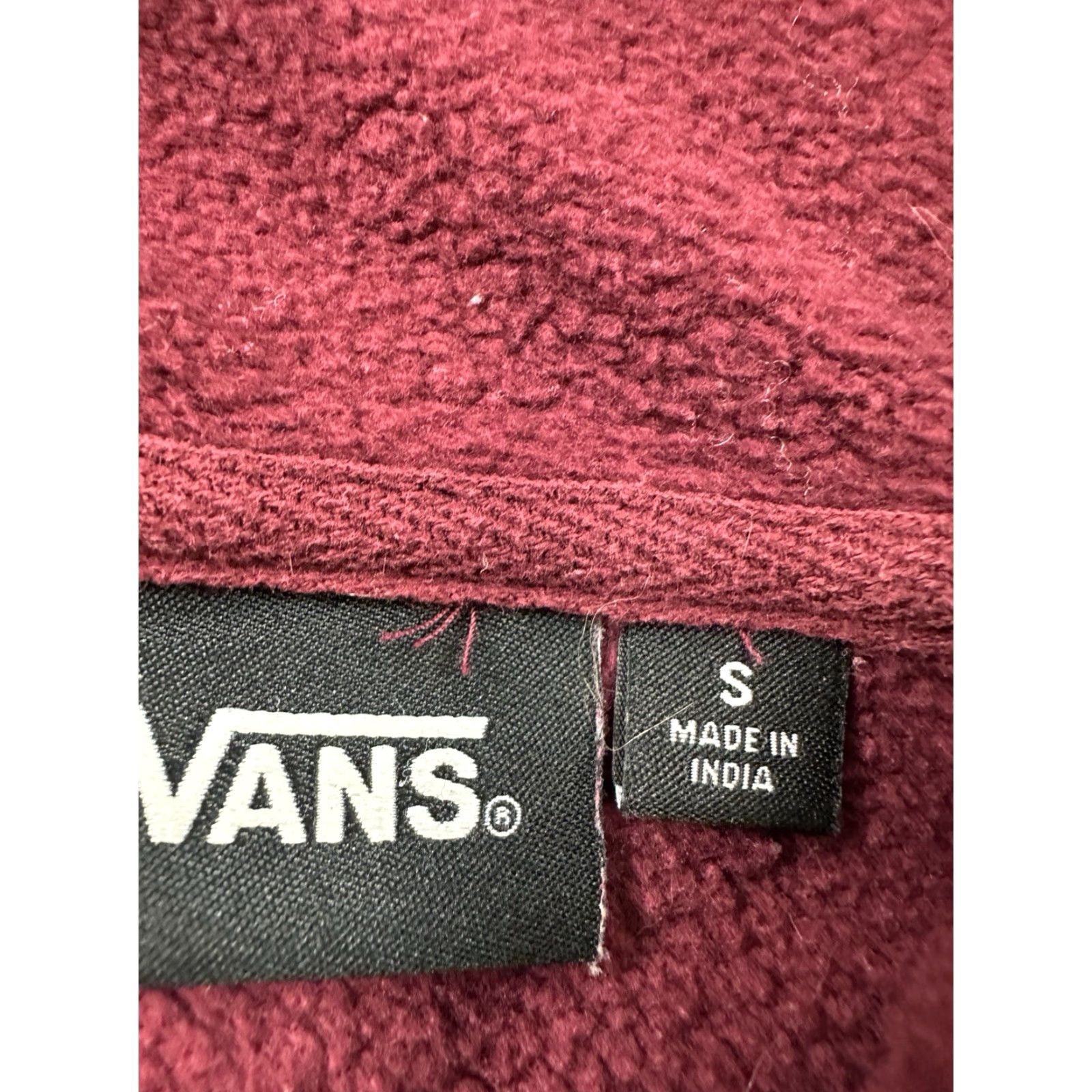 Vans Vans Hoodie Sweatshirt Mens Small Red Big Logo Long Sleeve Pullover Size US S / EU 44-46 / 1 - 4 Thumbnail