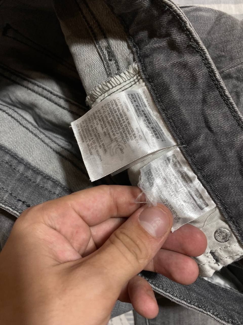 Levi's × Vintage Vintage Levi's Jeans Distressed Denim SKINNY MODERN RISE Size US 32 / EU 48 - 2 Thumbnail