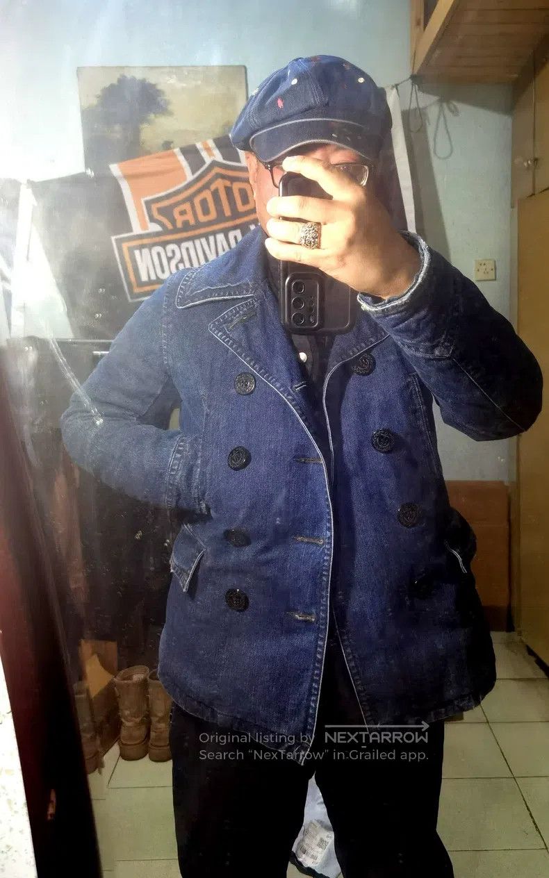 Schott Schott 740 trench coat denim jacket Size US M / EU 48-50 / 2 - 2 Thumbnail