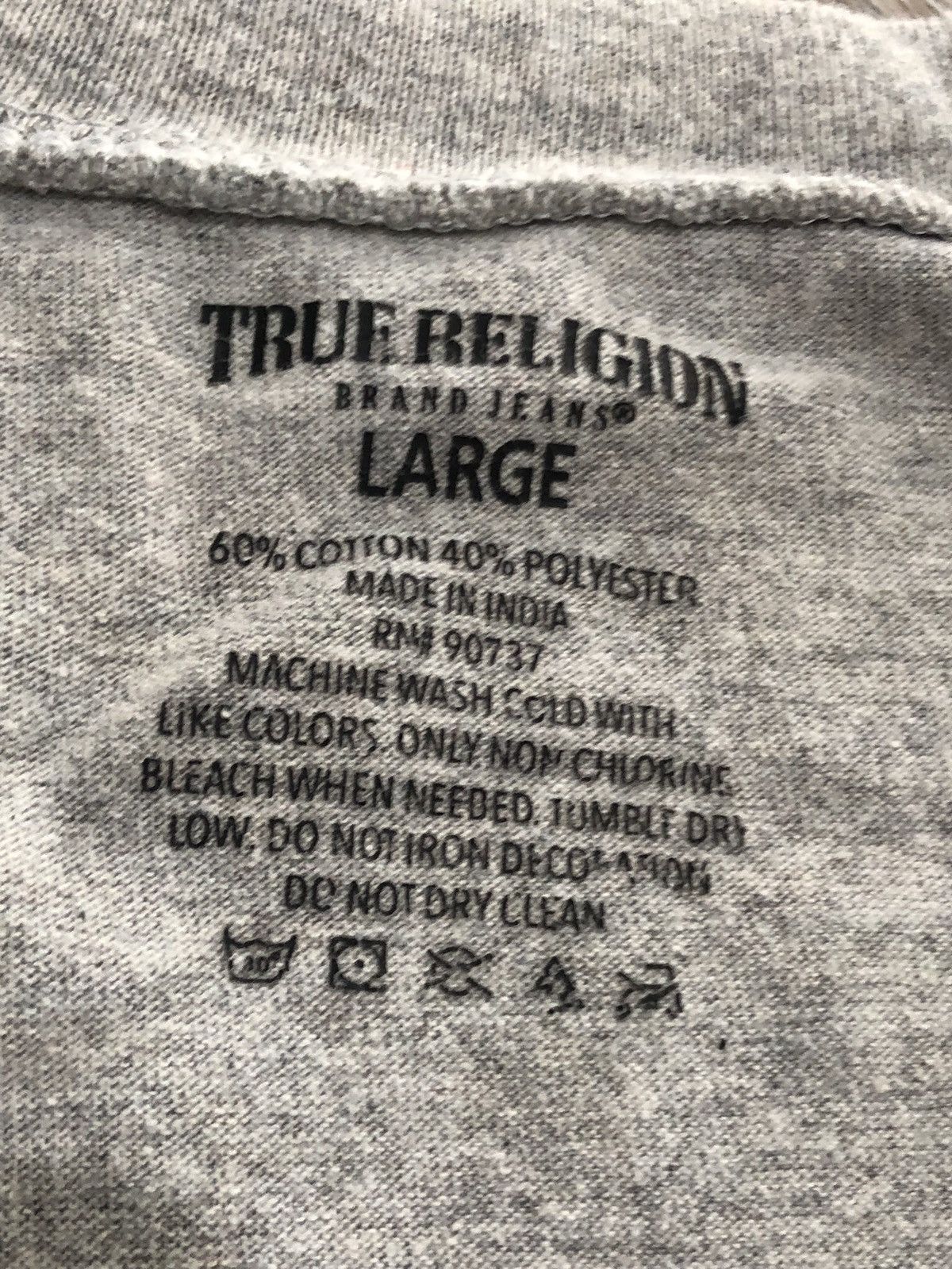 True Religion × Vintage Y2K True Religion Basic Tee Size US L / EU 52-54 / 3 - 6 Thumbnail