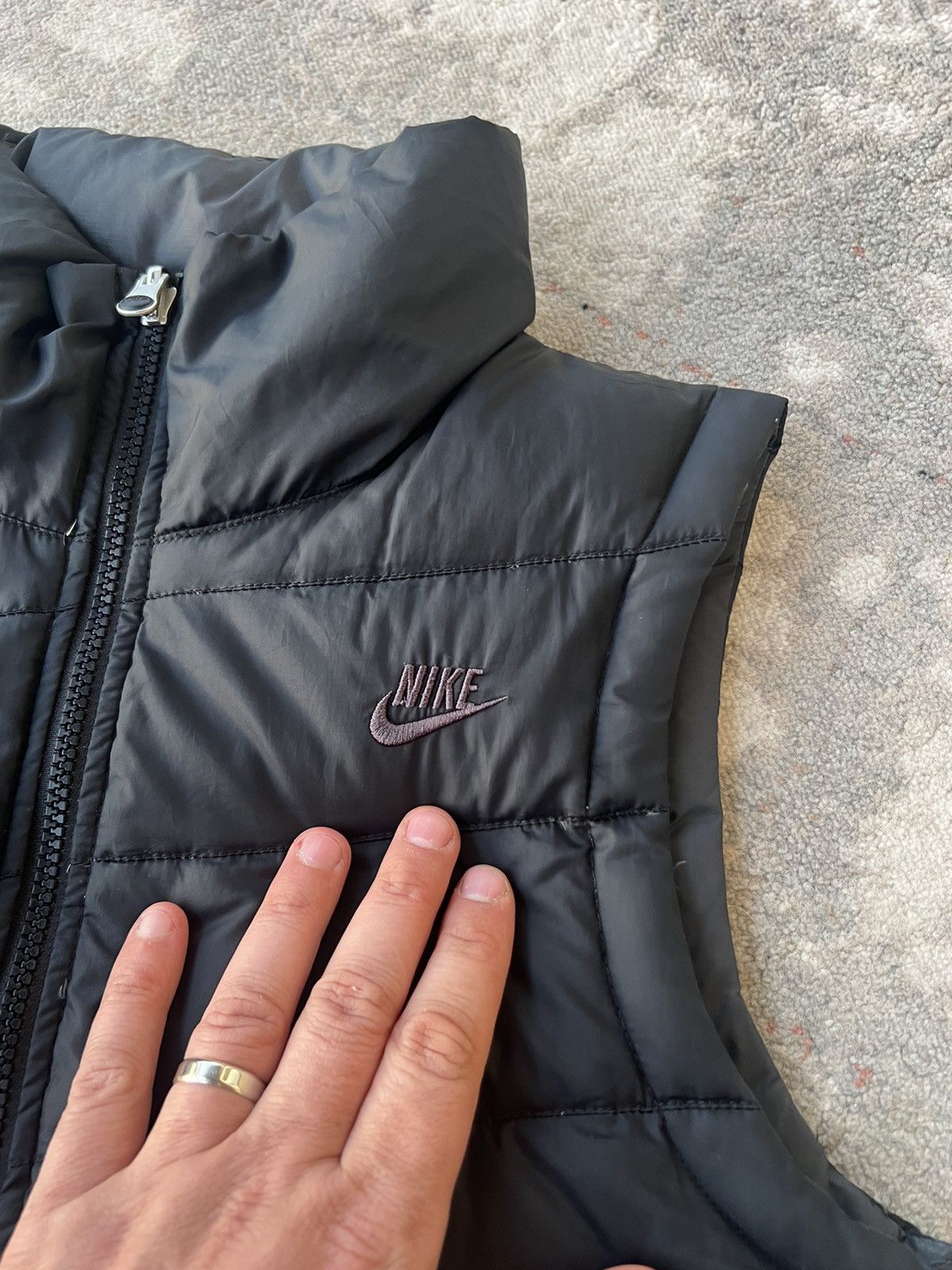 Nike Nike Vintage Down Vest Size S / US 4 / IT 40 - 2 Thumbnail