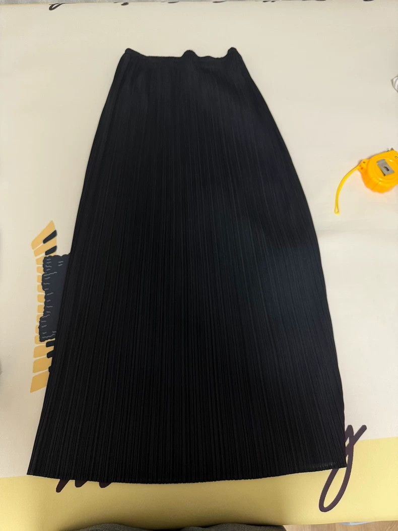 Issey Miyake issey miyake size:2 long black dress 2506-Nextarrow Size 42" / US 20 - 2 Thumbnail