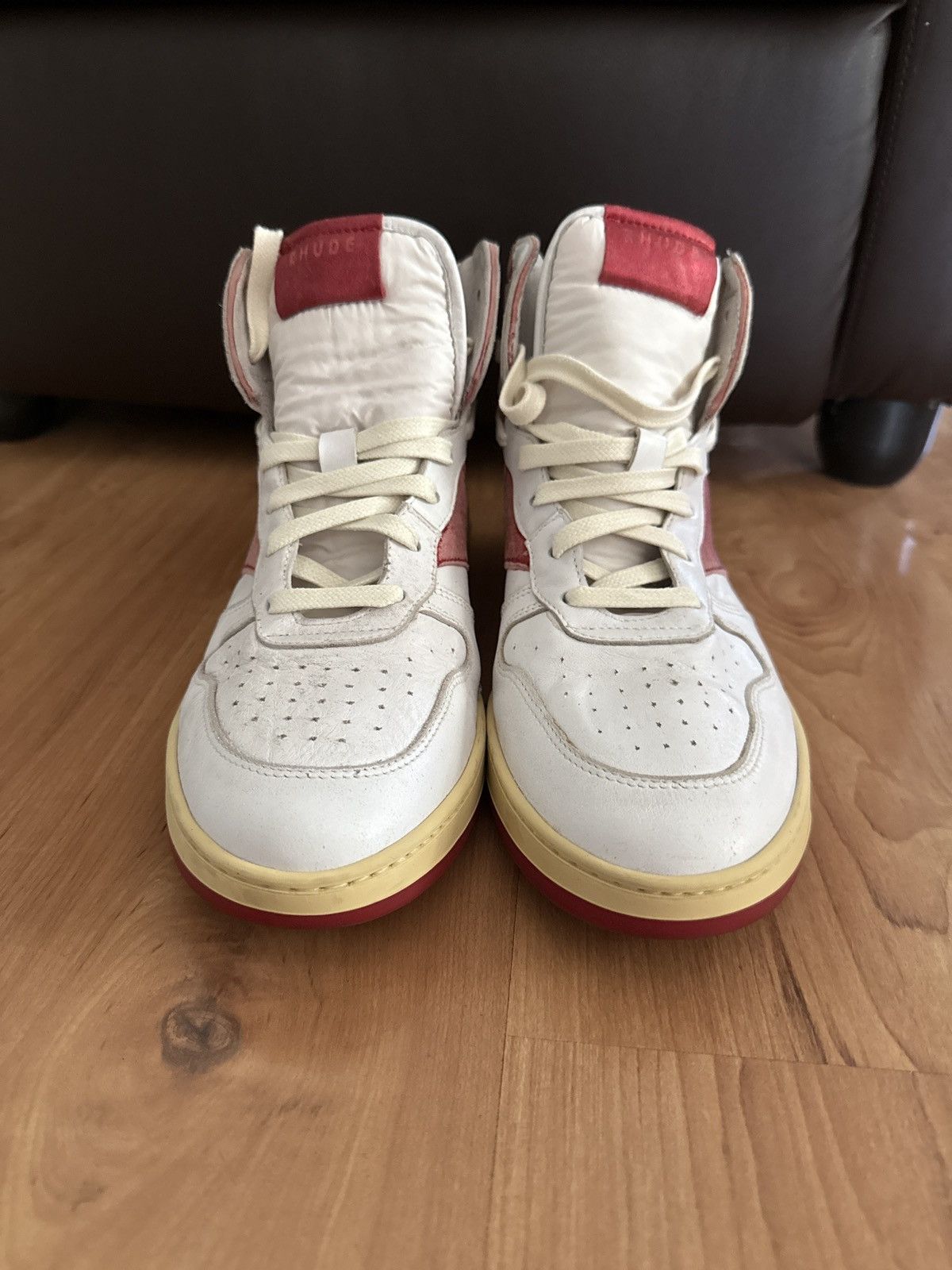 Rhude Rhude Bball Hi Sneakers Size US 9 / EU 42 - 3 Thumbnail
