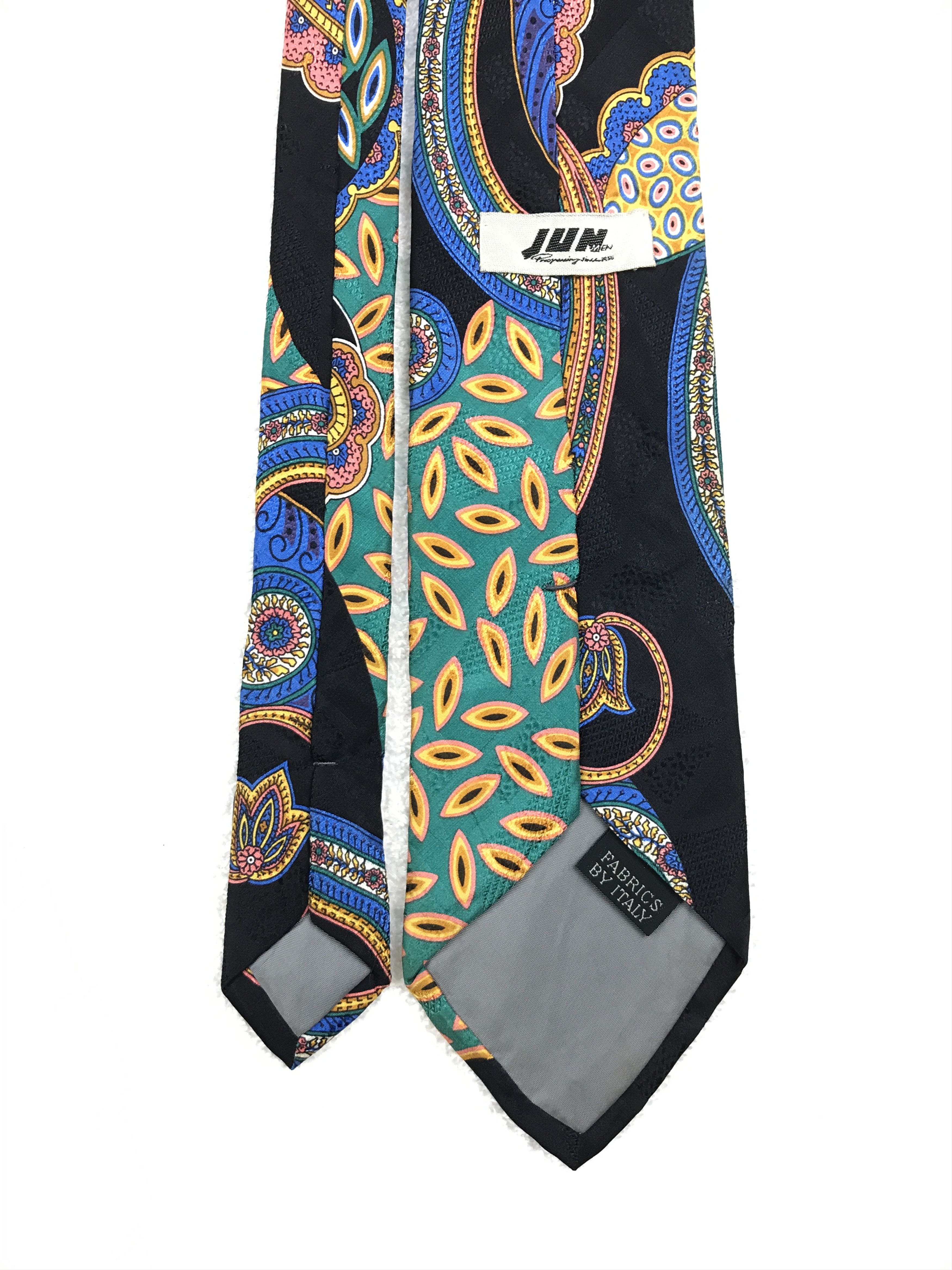 Designer × Vintage Vintage Jun Silk Necktie Size ONE SIZE - 4 Thumbnail