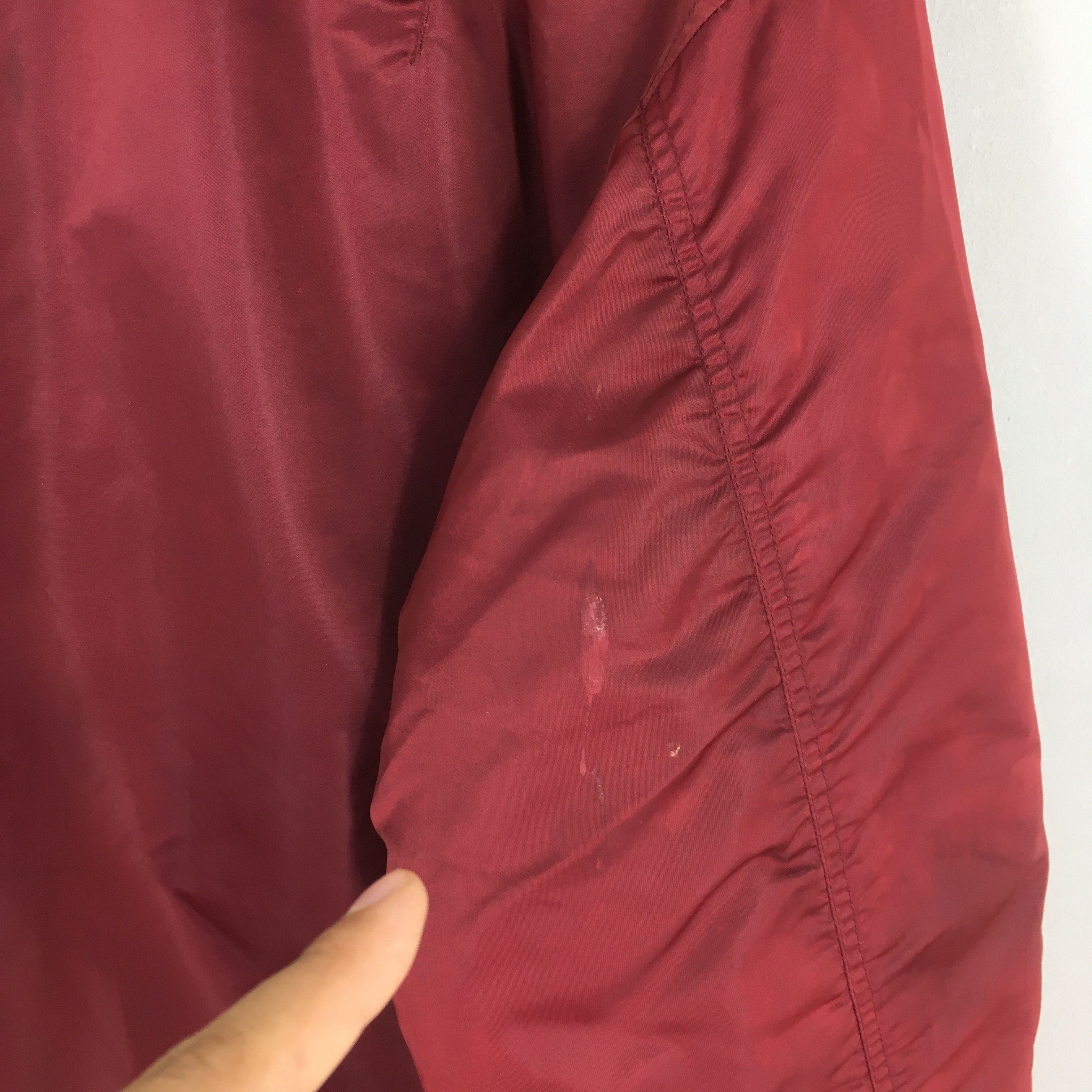 Alpha Industries Vintage 80s Tora MA -1 Reversible Flight Jacket Large Size US L / EU 52-54 / 3 - 8 Thumbnail