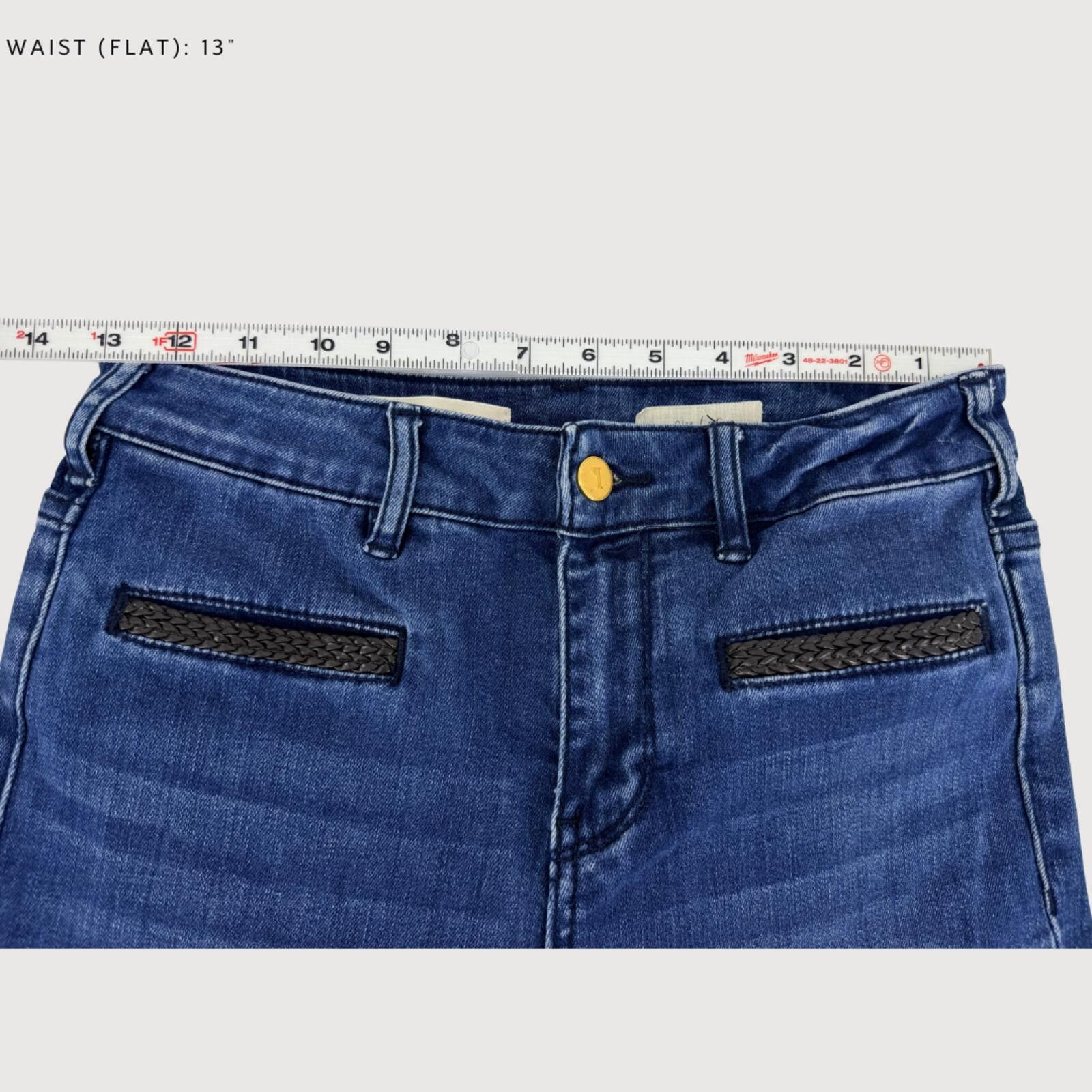 Other Anthropologie Pilcro Stet Flare Jeans 26 Size 26" / US 2 / IT 38 - 6 Thumbnail