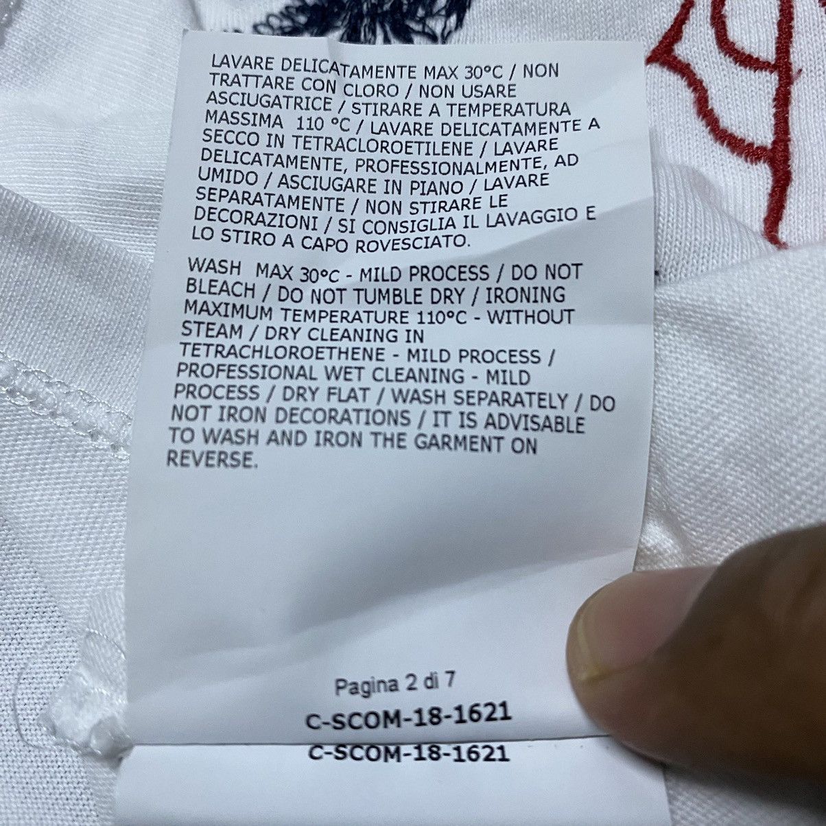Moncler Rare‼️🔥Moncler Maglia Embroidery Big Logo T-Shirt Size M / US 6-8 / IT 42-44 - 10 Thumbnail