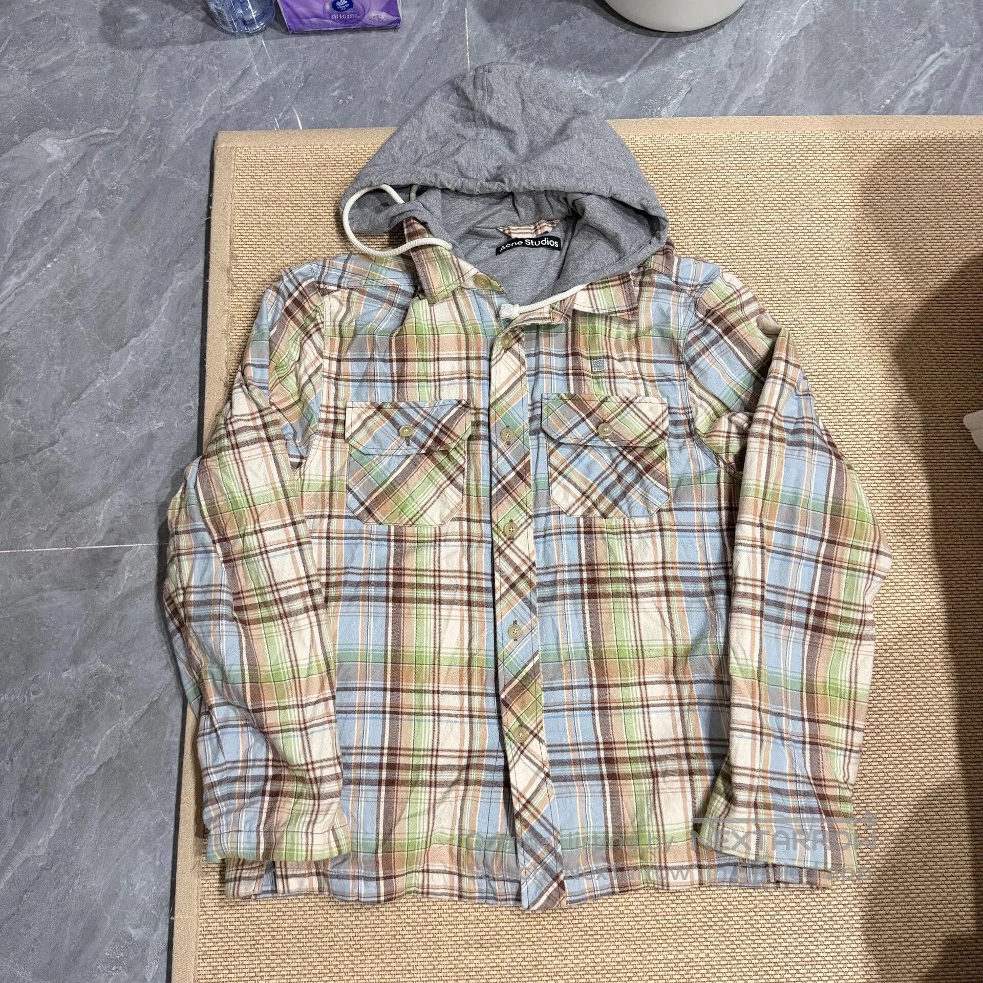 Acne Studios Acne Studios Plaid Long Sleeve Shirt Jacket. Size US S / EU 44-46 / 1 - 1 Thumbnail