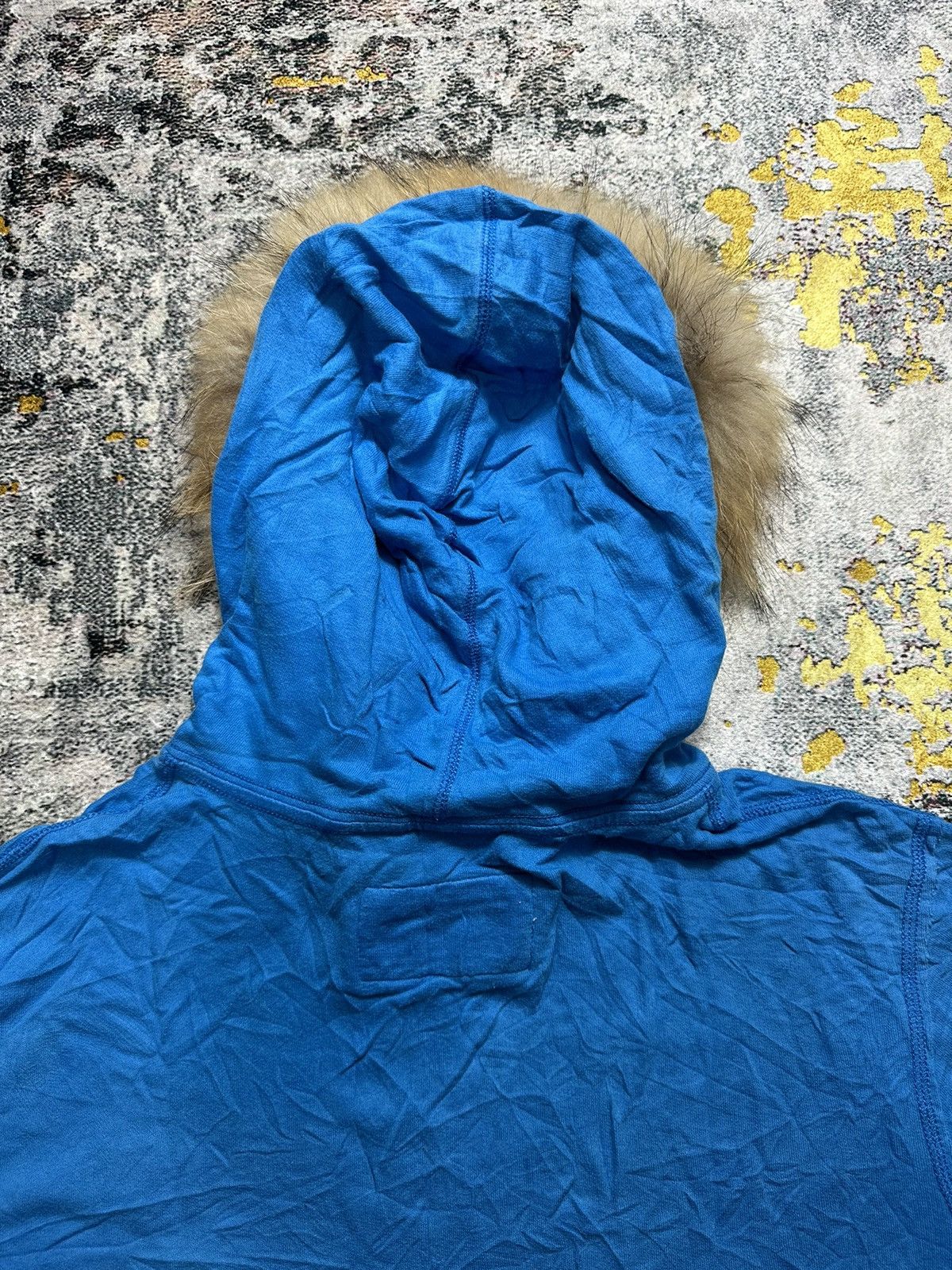 If Six Was Nine × Japanese Brand × Le Grande Bleu (L.G.B.) DISTRESSED FUR ZIPPER HOODIE ALPHASOPHY LGB IFSIX STYLE Size US XL / EU 56 / 4 - 6 Thumbnail
