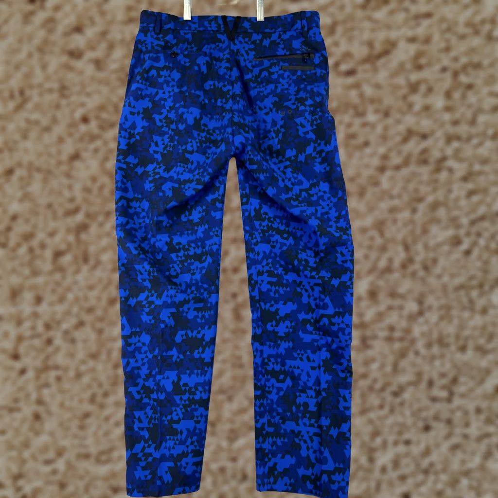 Under Armour Ralph Lauren RLX Pants Mens 32 Blue Crazy Triangle Pattern Golf Golfer Daly Poly Size US 32 / EU 48 - 1 Thumbnail