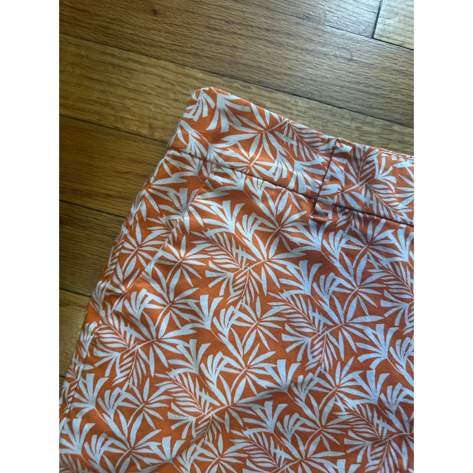 Ann Taylor Ann Taylor Orange Shorts Size 27" / US 4 / IT 40 - 4 Thumbnail