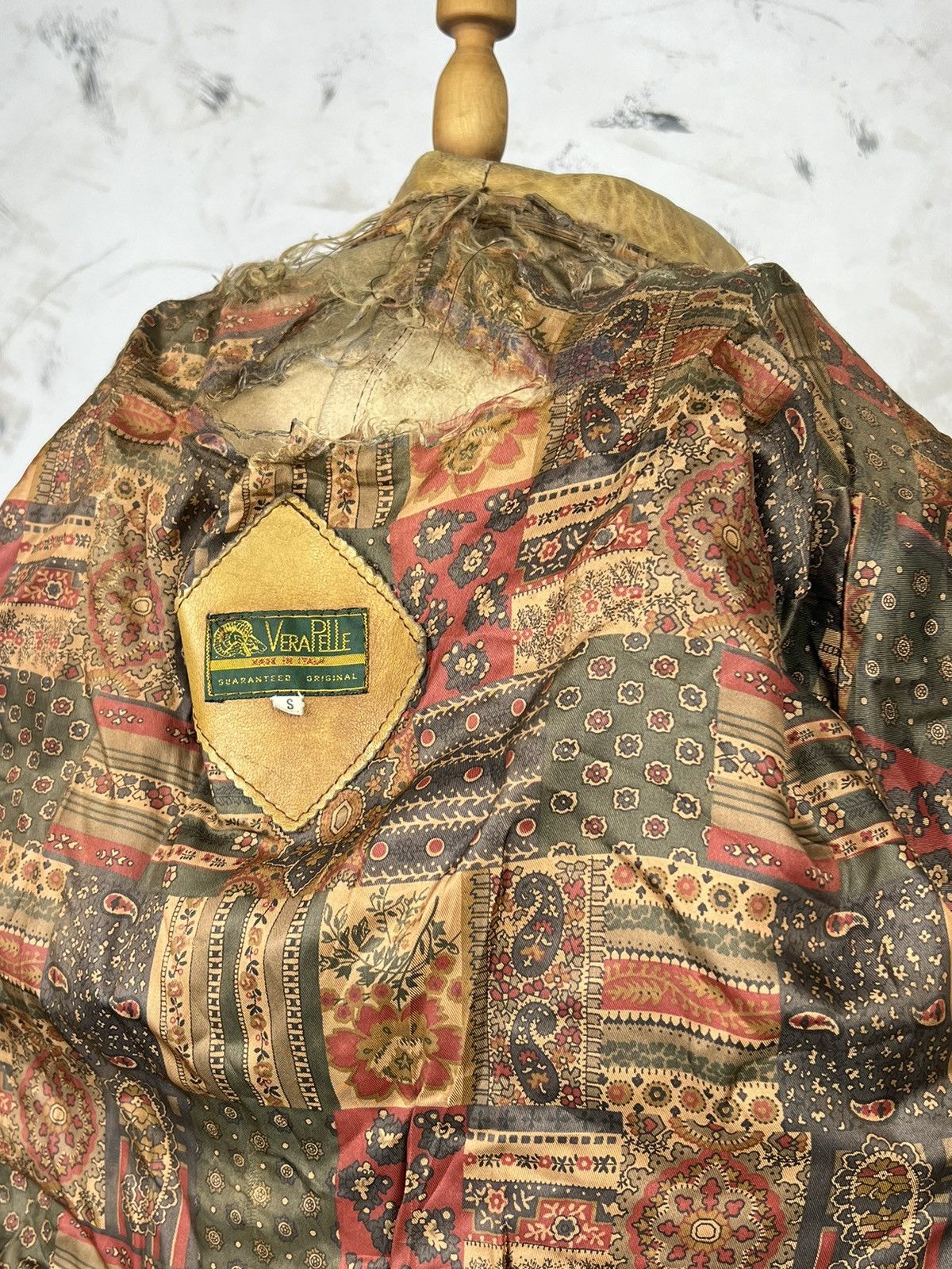 Vera Pelle Vintage Vera Pelle Leather Jacket Size S - M Size S / US 4 / IT 40 - 15 Thumbnail