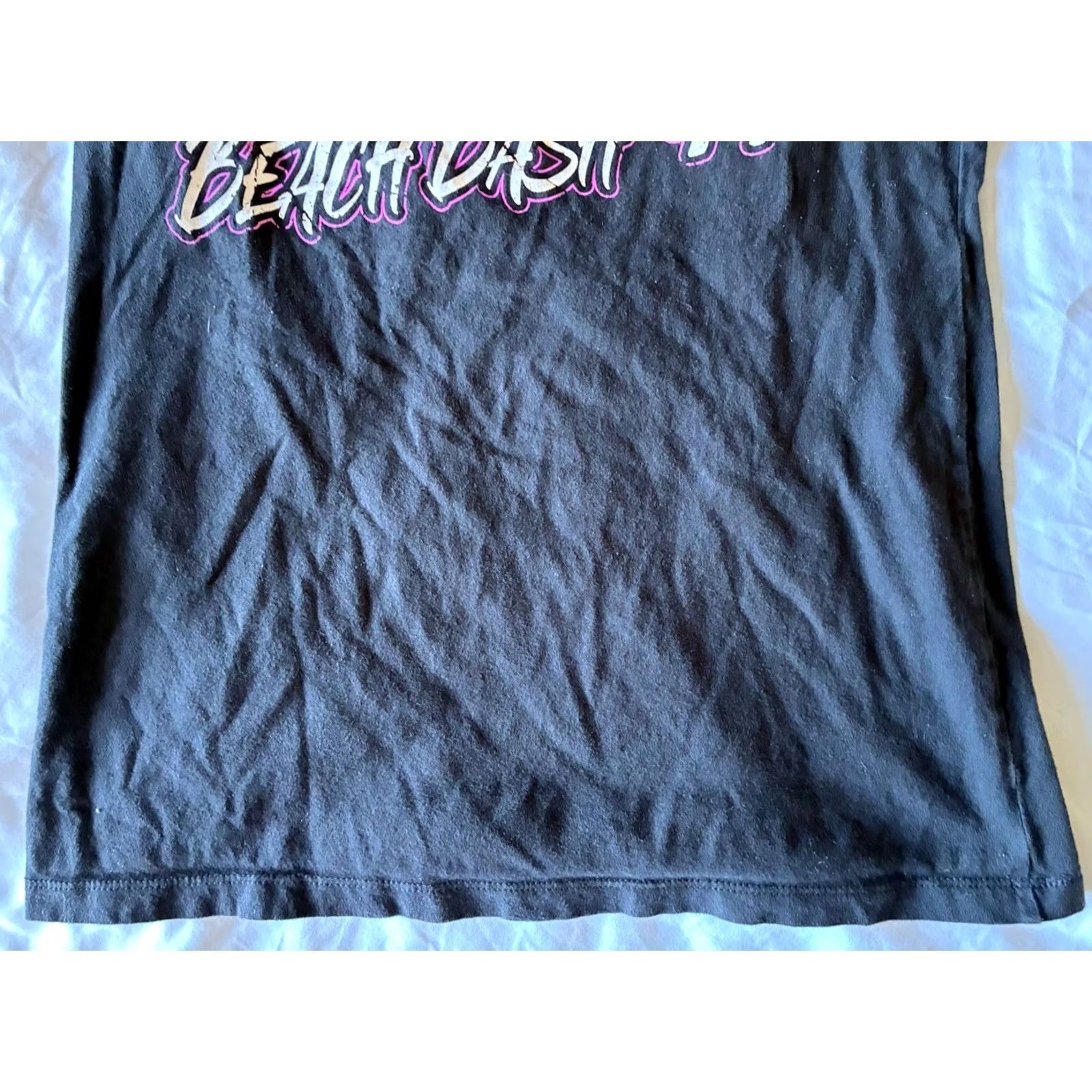Vintage Grunt Style Beach Bash 44 T Shirt Men Large Black Short Sleeve Cotton Graphic Size US L / EU 52-54 / 3 - 3 Thumbnail