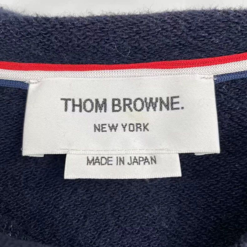 Thom Browne Thom browne Navy blue striped zipper jacket 2503-Nextarrow Size US S / EU 44-46 / 1 - 3 Thumbnail
