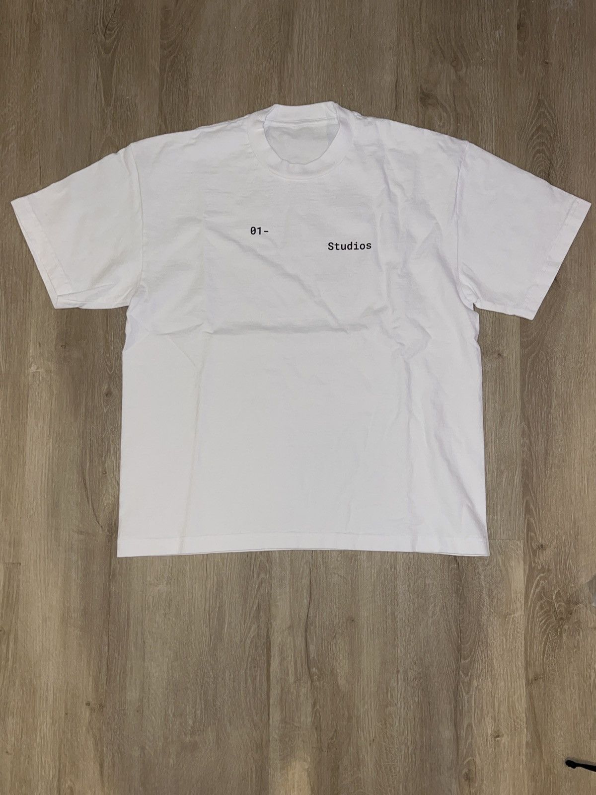 Other 01-Studios WHITE Tee Size US M / EU 48-50 / 2 - 1 Preview