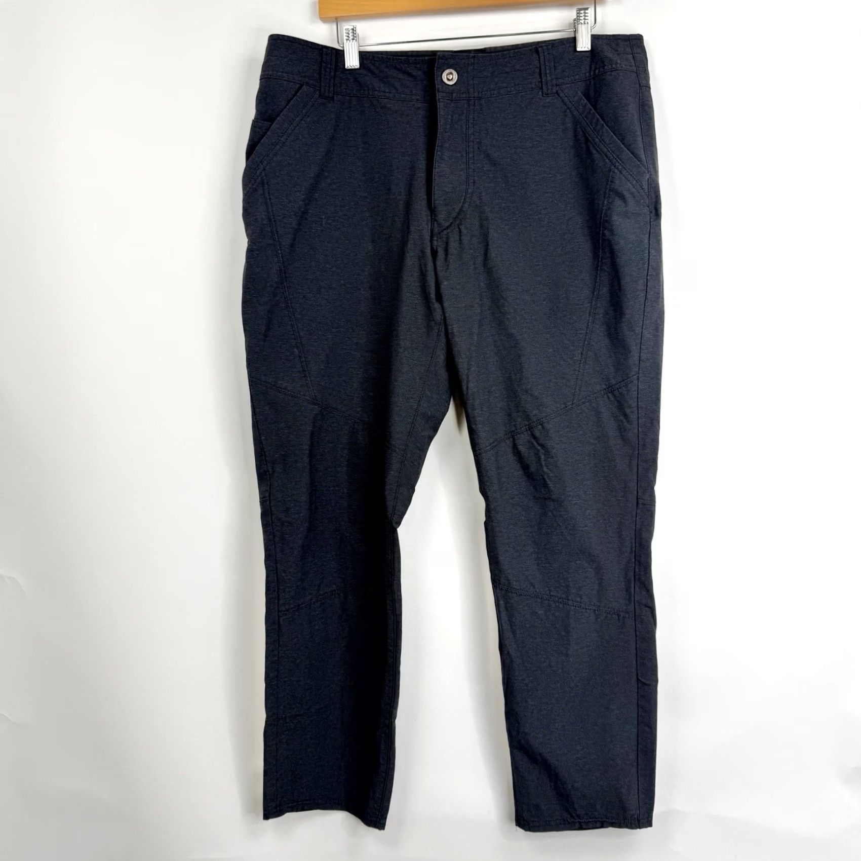 Vintage Kuhl DECEPTR Pants Mens 36x29 Gray Lightweight Stretch Travel Chino Hiking Pants Size US 36 / EU 52 - 2 Thumbnail