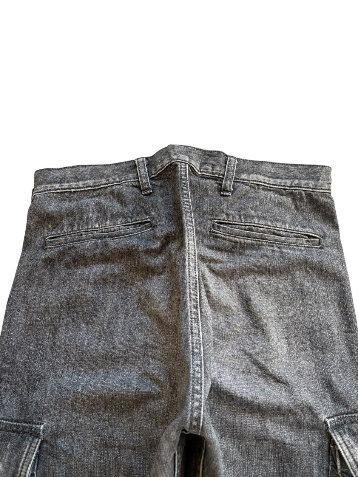 Full Count & Co. Vintage Full Count Button Fly Cargo Distress Rip Loose Jean Size US 30 / EU 46 - 8 Thumbnail