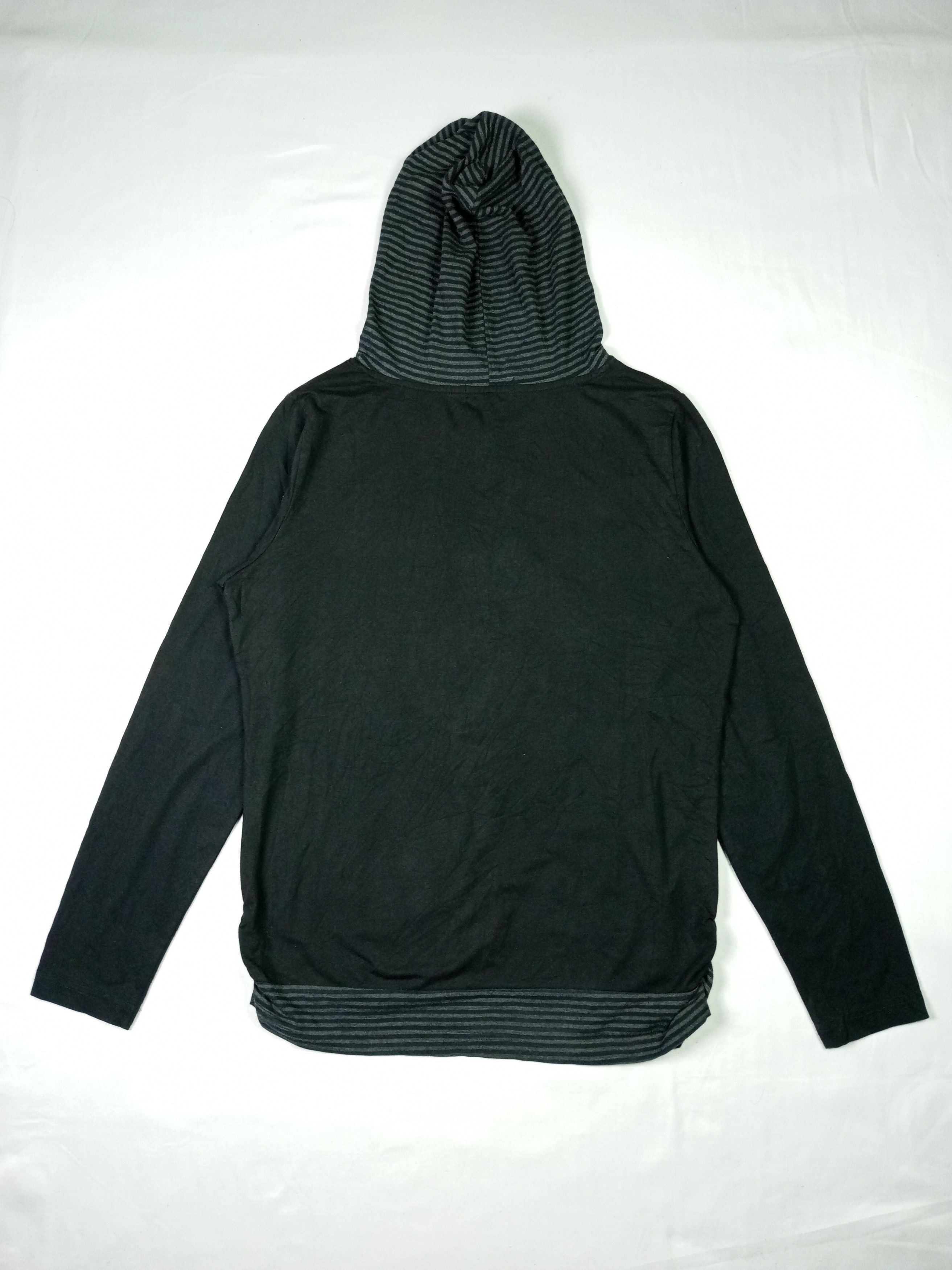 Japanese Brand Japanese brand - Longsleeve Hoodie Poem T Shirt Issey style Size L / US 10 / IT 46 - 15 Thumbnail