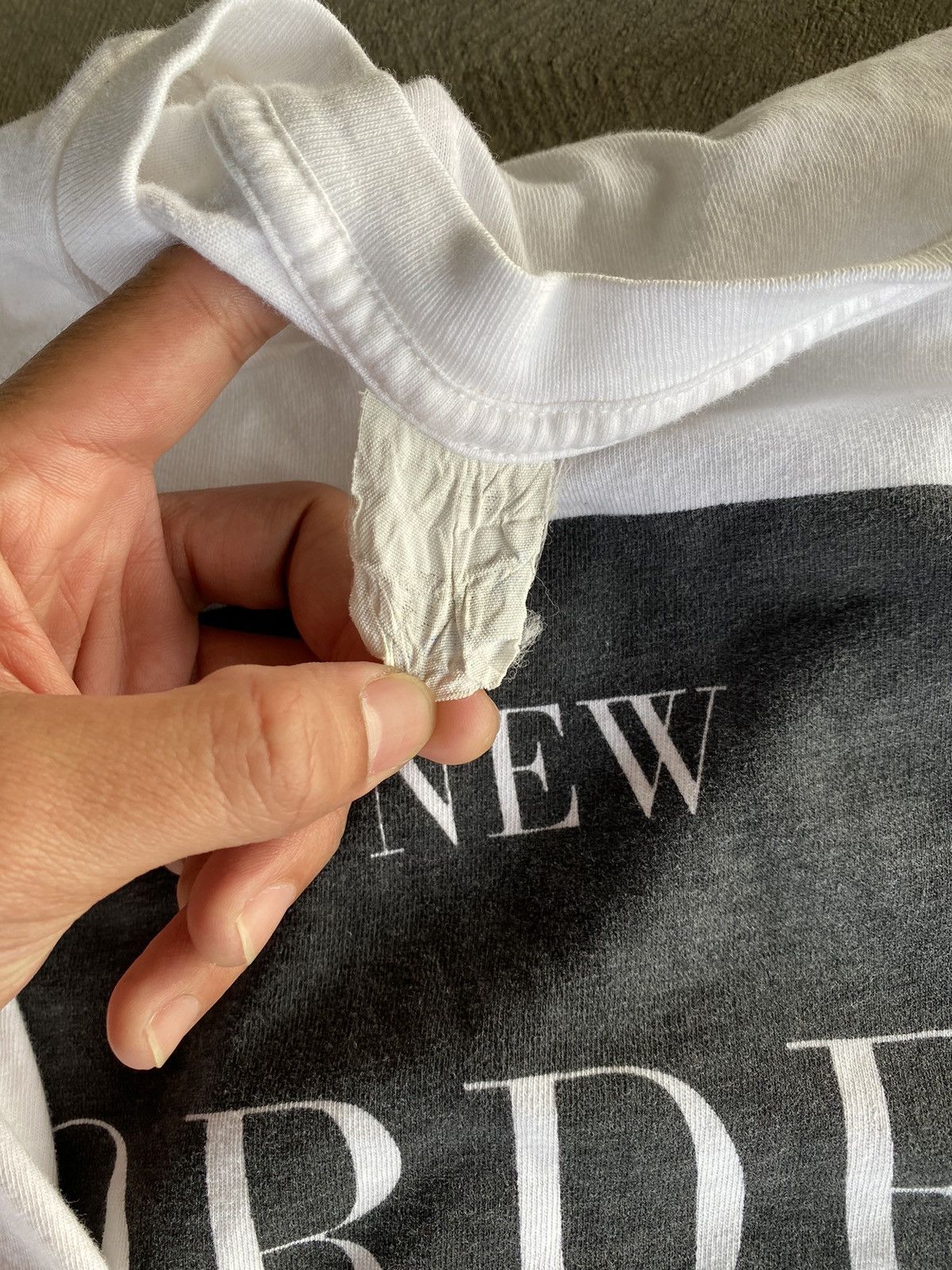 Band Tees × Vintage Vintage New Order Size US XL / EU 56 / 4 - 4 Thumbnail
