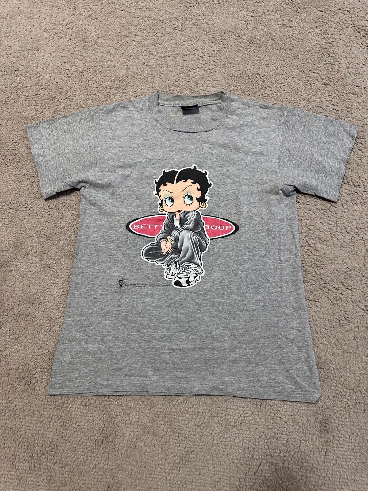 The Unbranded Brand VINTAGE 1998 BETTY BOOP Print T-shirt Sz M Size US M / EU 48-50 / 2 - 1 Thumbnail
