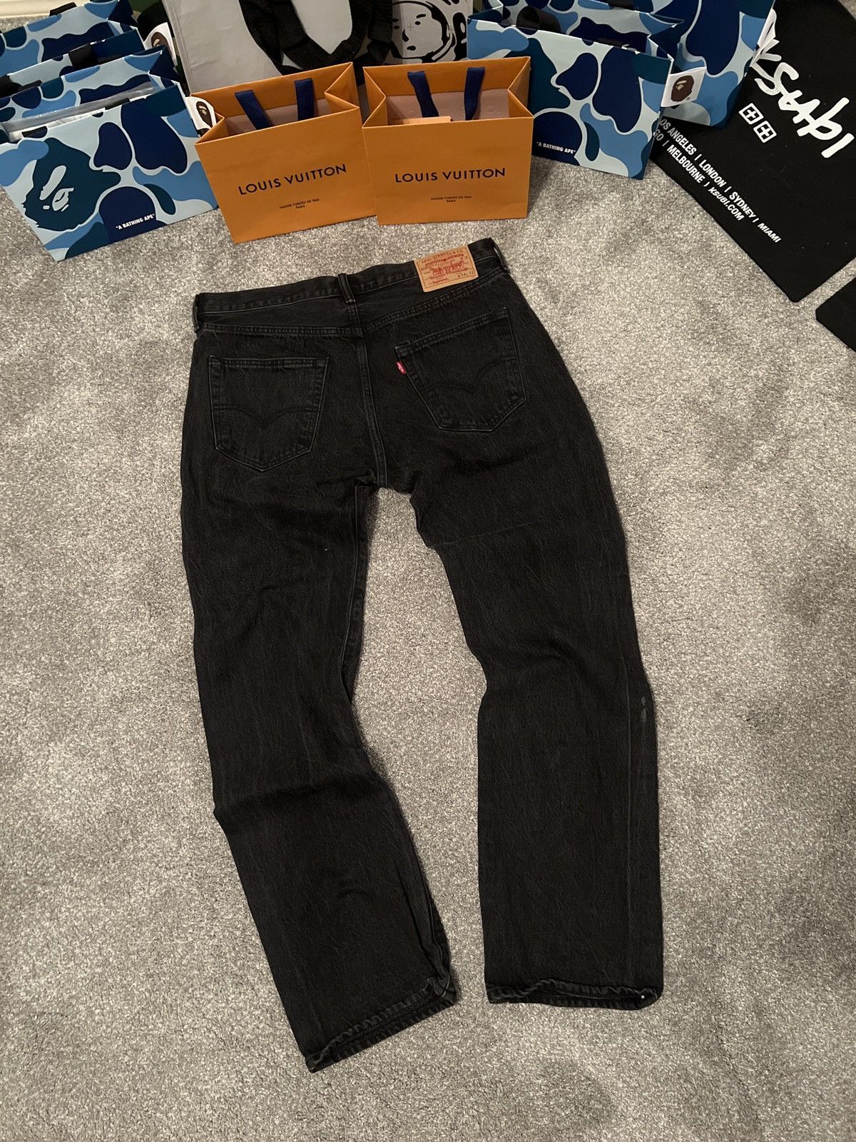 Levi's × Supreme × Vintage Supreme x Levi's Jeans Size US 34 / EU 50 - 3 Thumbnail