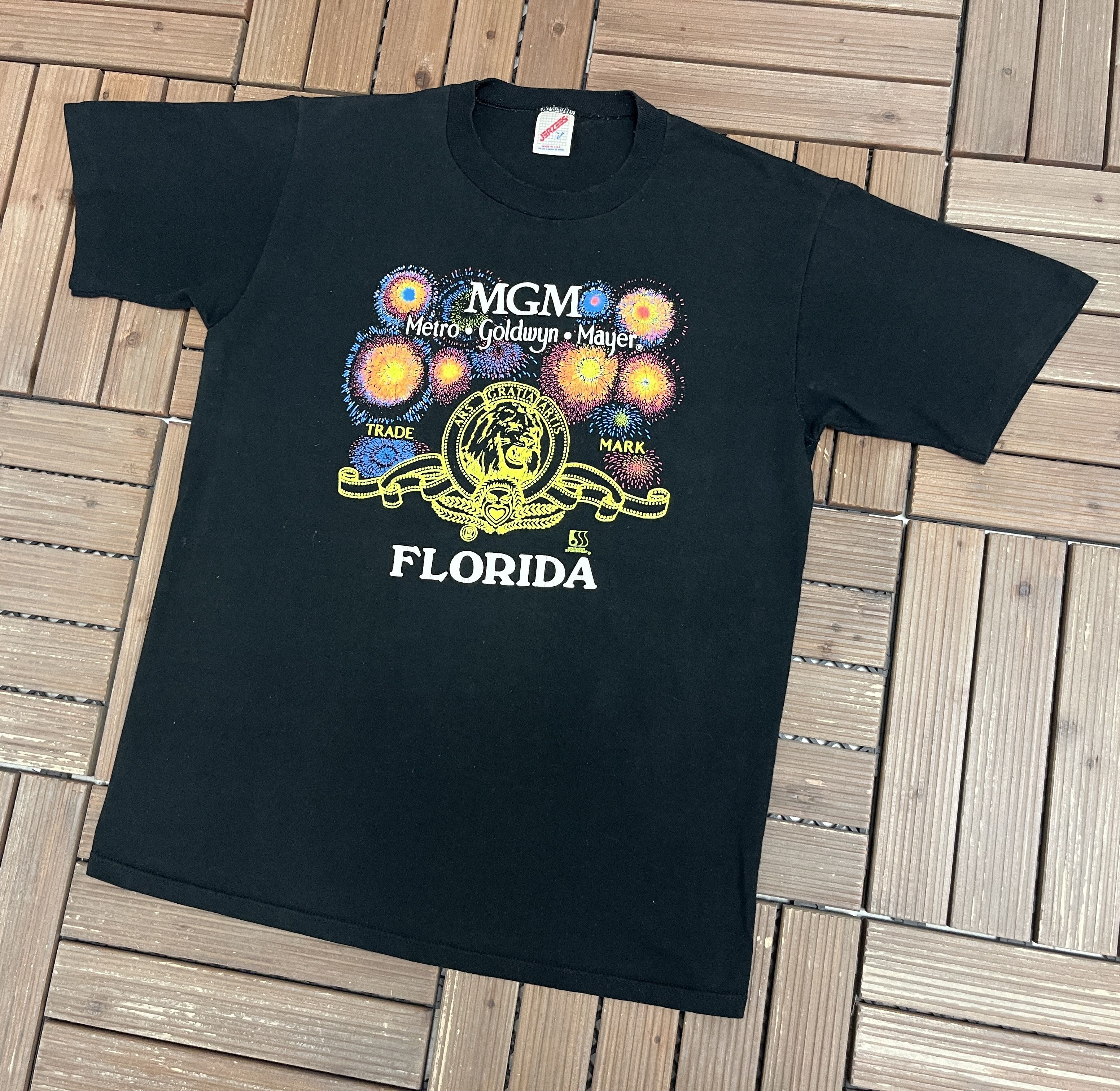 Vintage Metro-Goldwyn-Mayer Florida Vintage T-Shirt Tee Size US L / EU 52-54 / 3 - 3 Thumbnail
