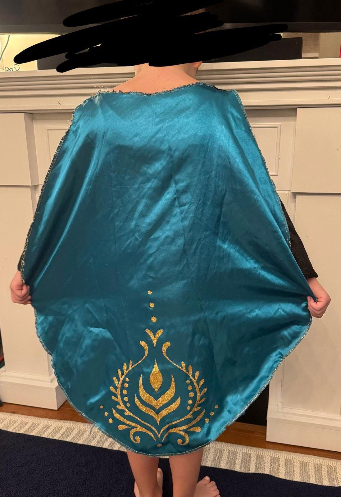 Disney Frozen 2 Anna dress costume with cape, 4-6x Size ONE SIZE - 2 Thumbnail