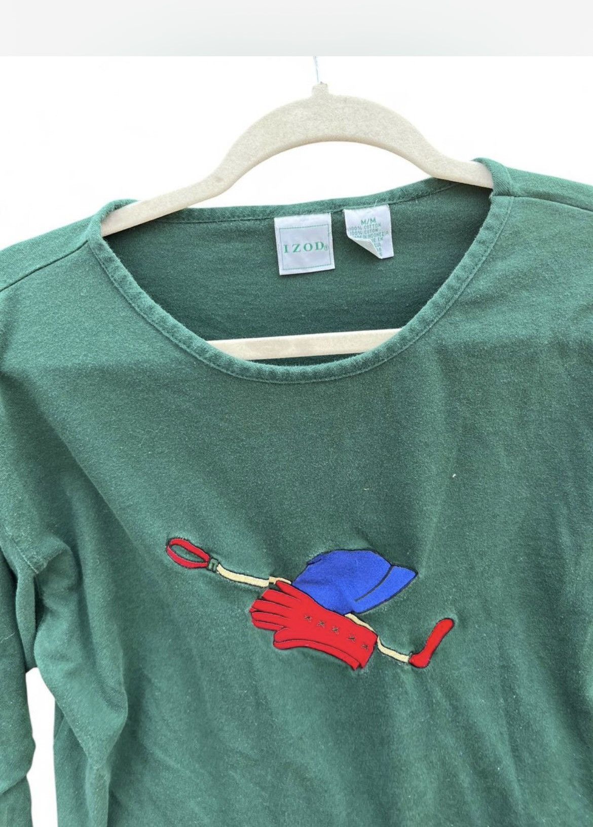 Other Vintage IZOD Golf Graphic Long Sleeve Shirt | Men's Medium Size US M / EU 48-50 / 2 - 4 Thumbnail