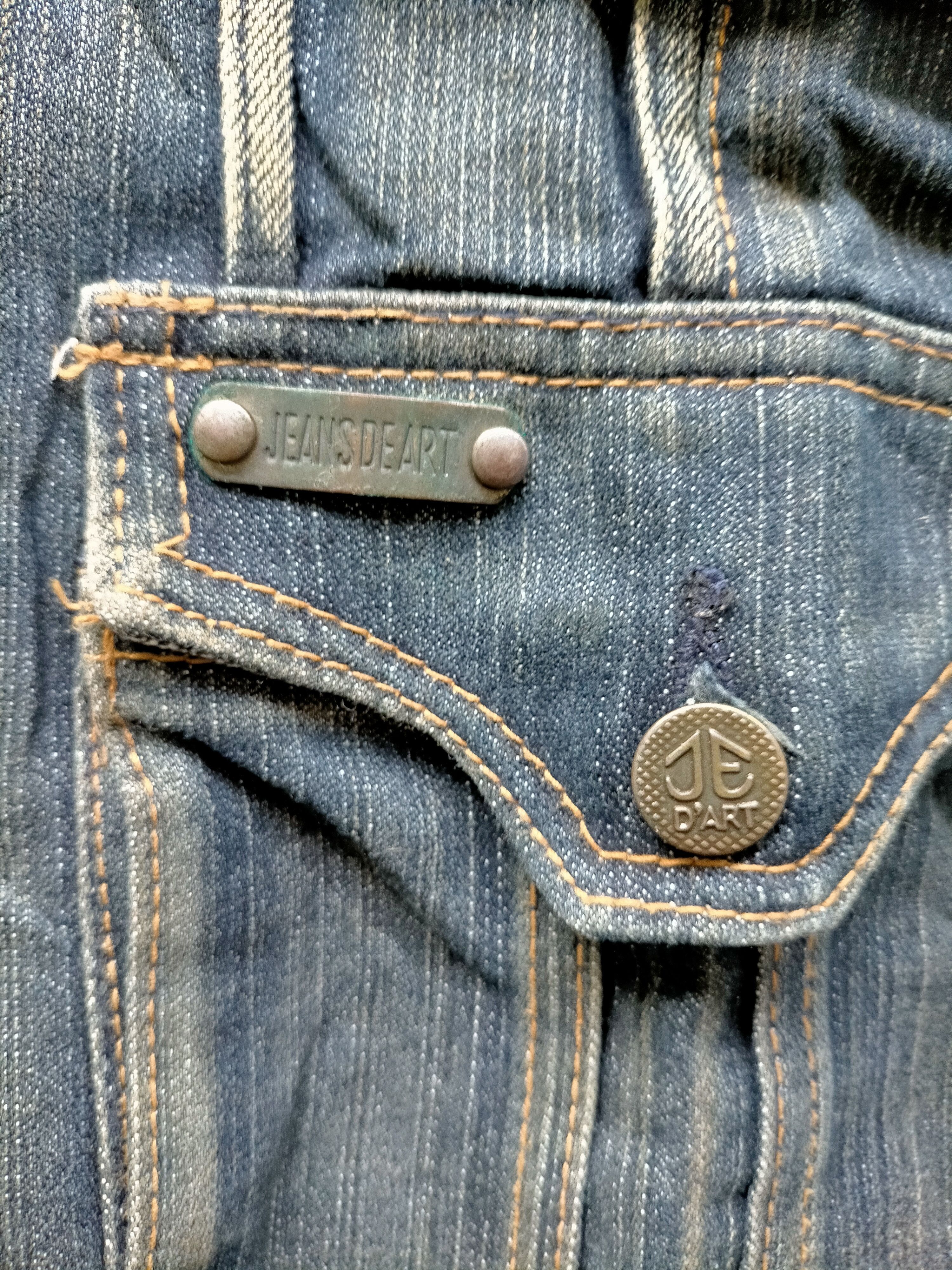 If Six Was Nine × Japanese Brand Jeans De Art Multipocket Cargo Punk Style Denim Pants Size US 32 / EU 48 - 21 Thumbnail