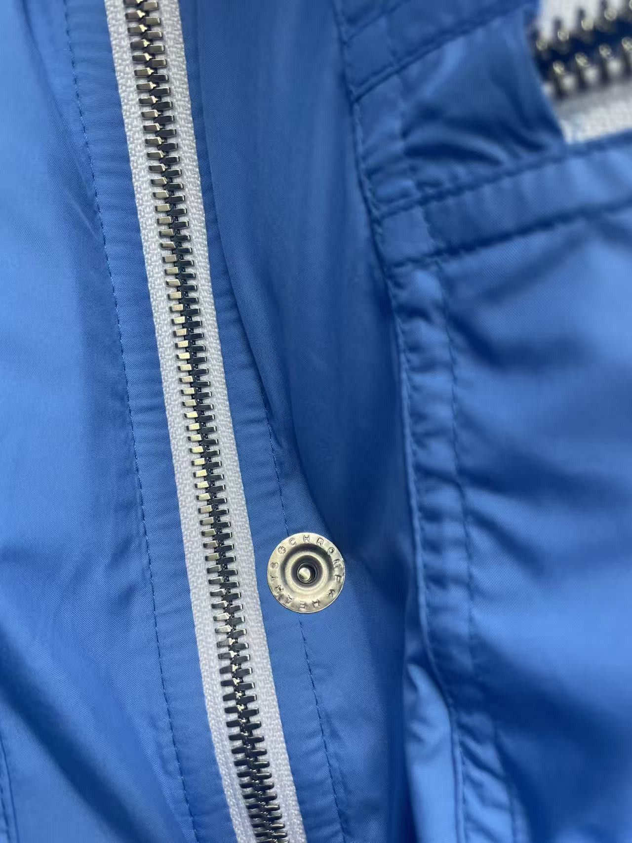 Chrome Hearts Chrome Hearts Unisex Tonal Plus Blue Puffer Down Vest Size L / US 10 / IT 46 - 8 Thumbnail