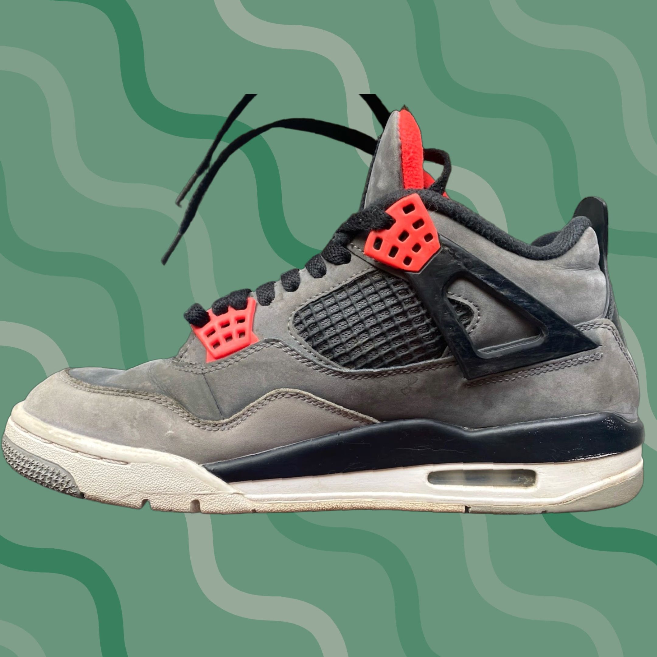 Jordan Brand Jordan 4 Retro Mid Infrared- Size 8.5 Size US 9 / EU 42 - 1 Thumbnail