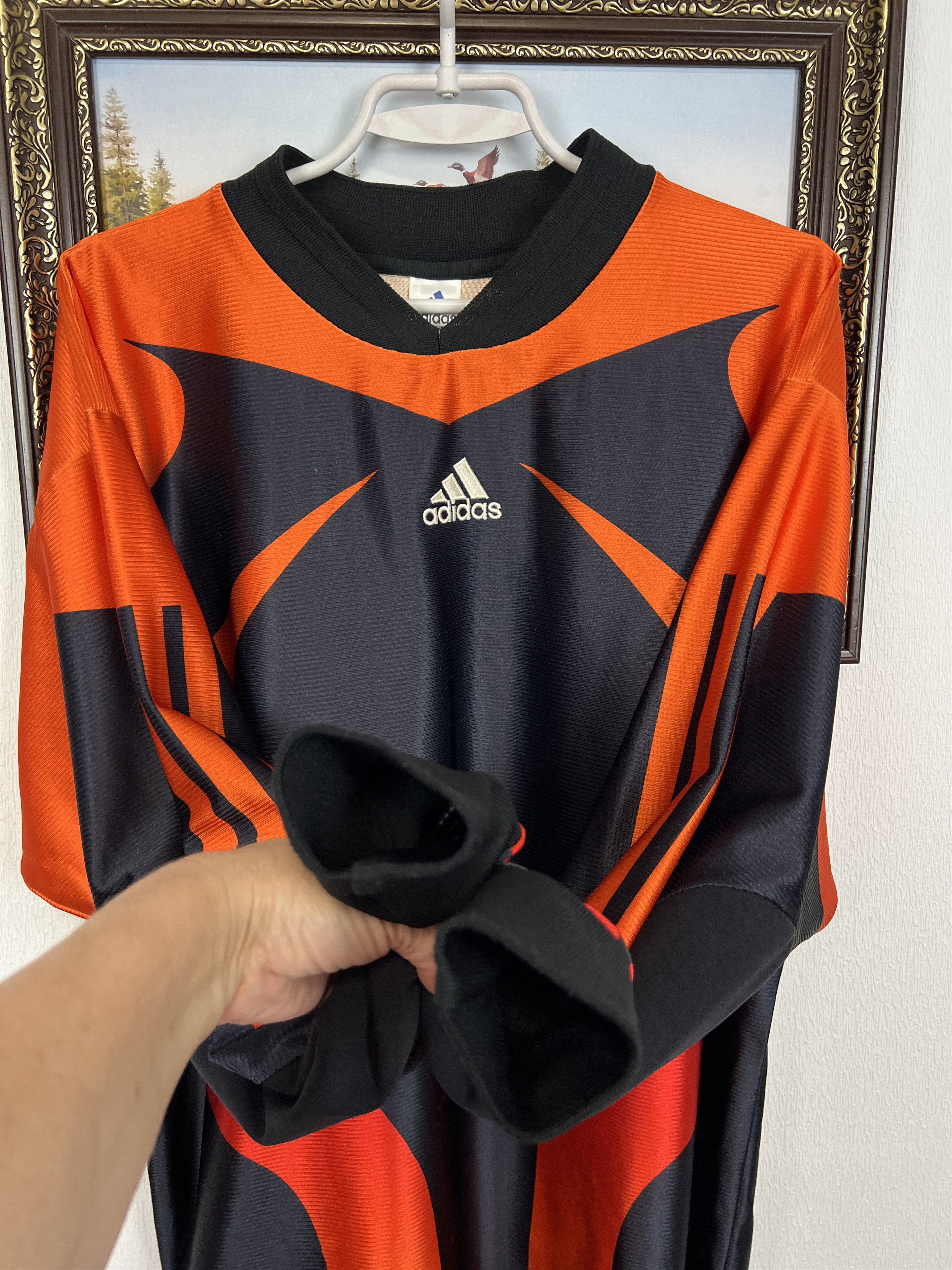 Adidas Vintage Adidas Football Goalkeeper Template Shirt Size US L / EU 52-54 / 3 - 5 Thumbnail