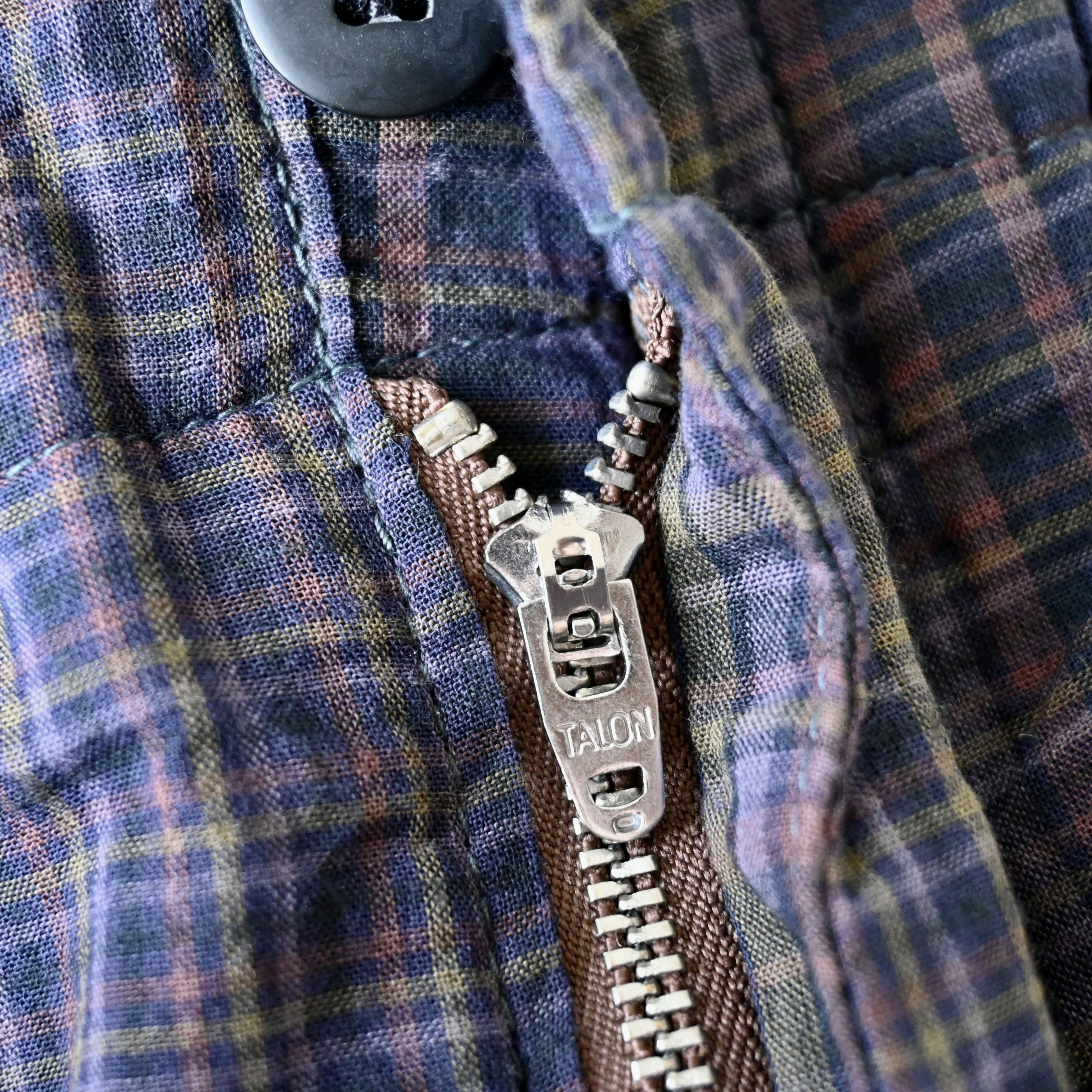 Engineered Garments UNUSED, Engineered Garments fatigue shorts, brown plaid, XS Size US 30 / EU 46 - 7 Thumbnail