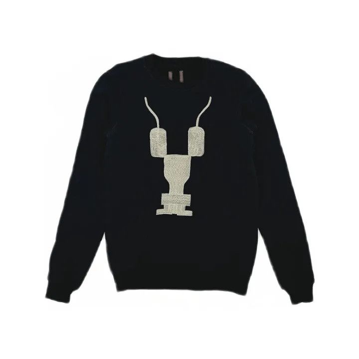 Rick Owens Rick Owens Casual Color Embroidered Long Sleeve Sweatshirt 0079 Size US XS / EU 42 / 0 - 1 Thumbnail