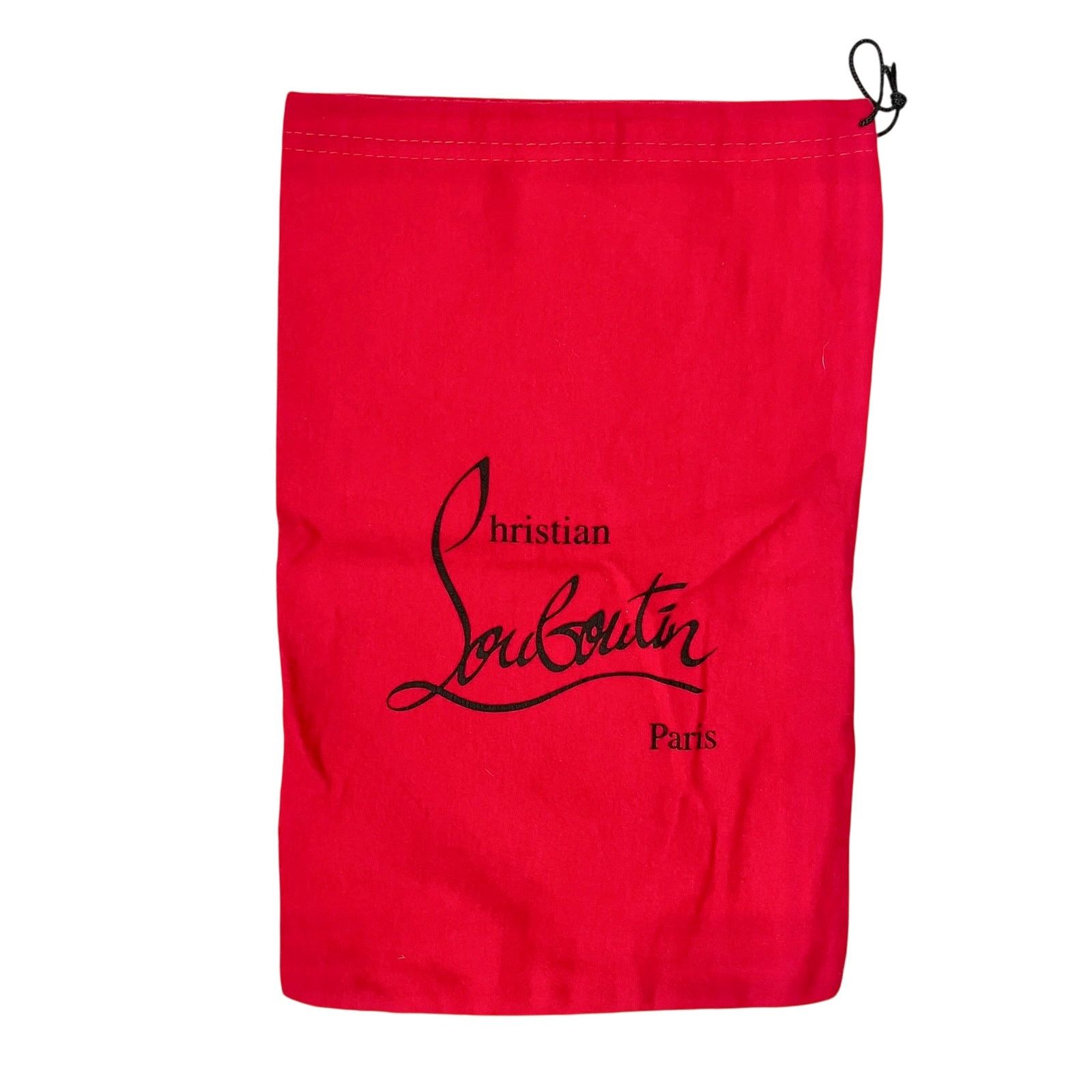 Christian Louboutin Christian Louboutin Red Drawstring Dust Bag 9"x14" Size ONE SIZE - 1 Thumbnail