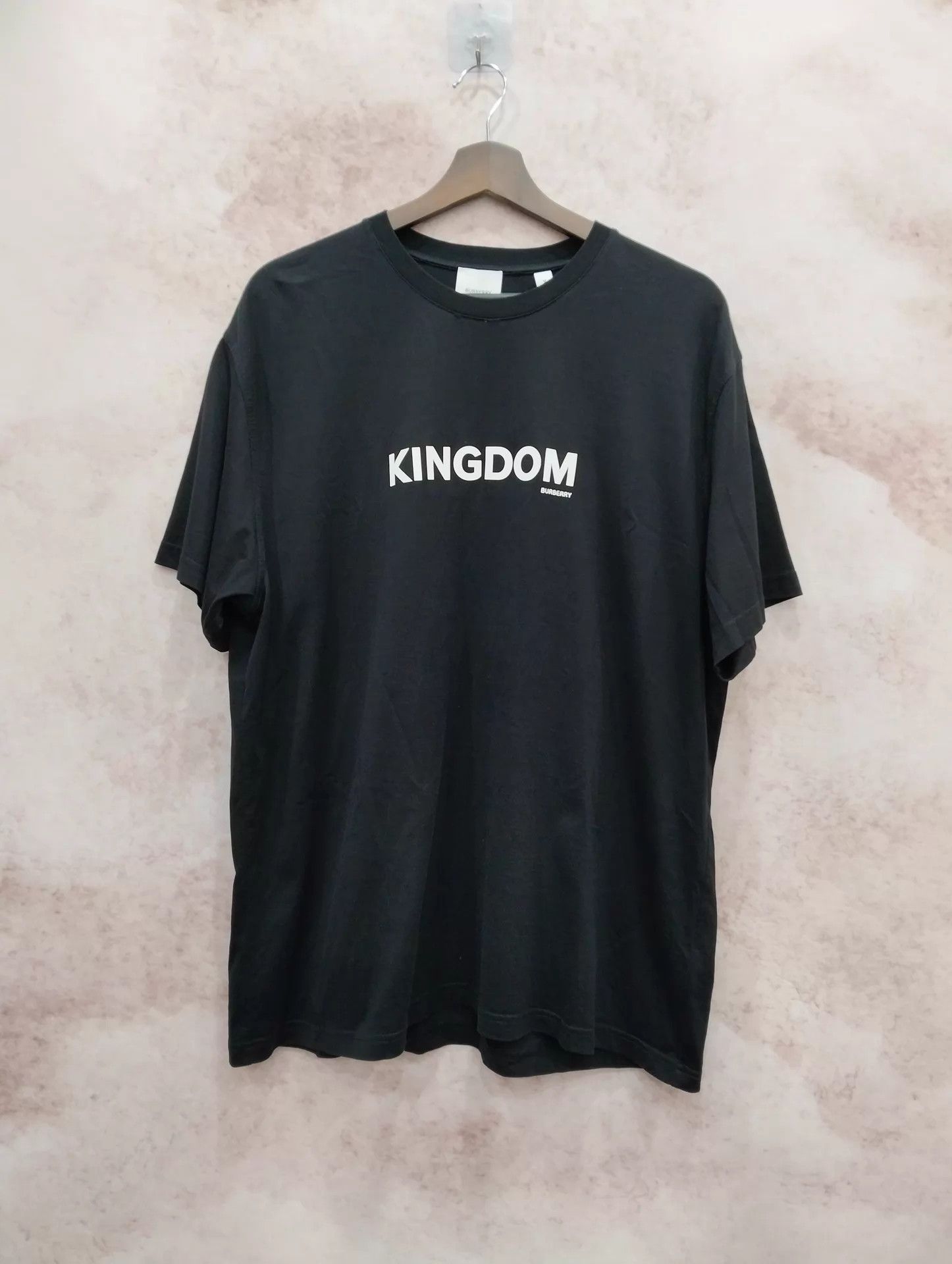 Burberry Burberry Logo Black Short Sleeve T-Shirt M Size US M / EU 48-50 / 2 - 1 Thumbnail