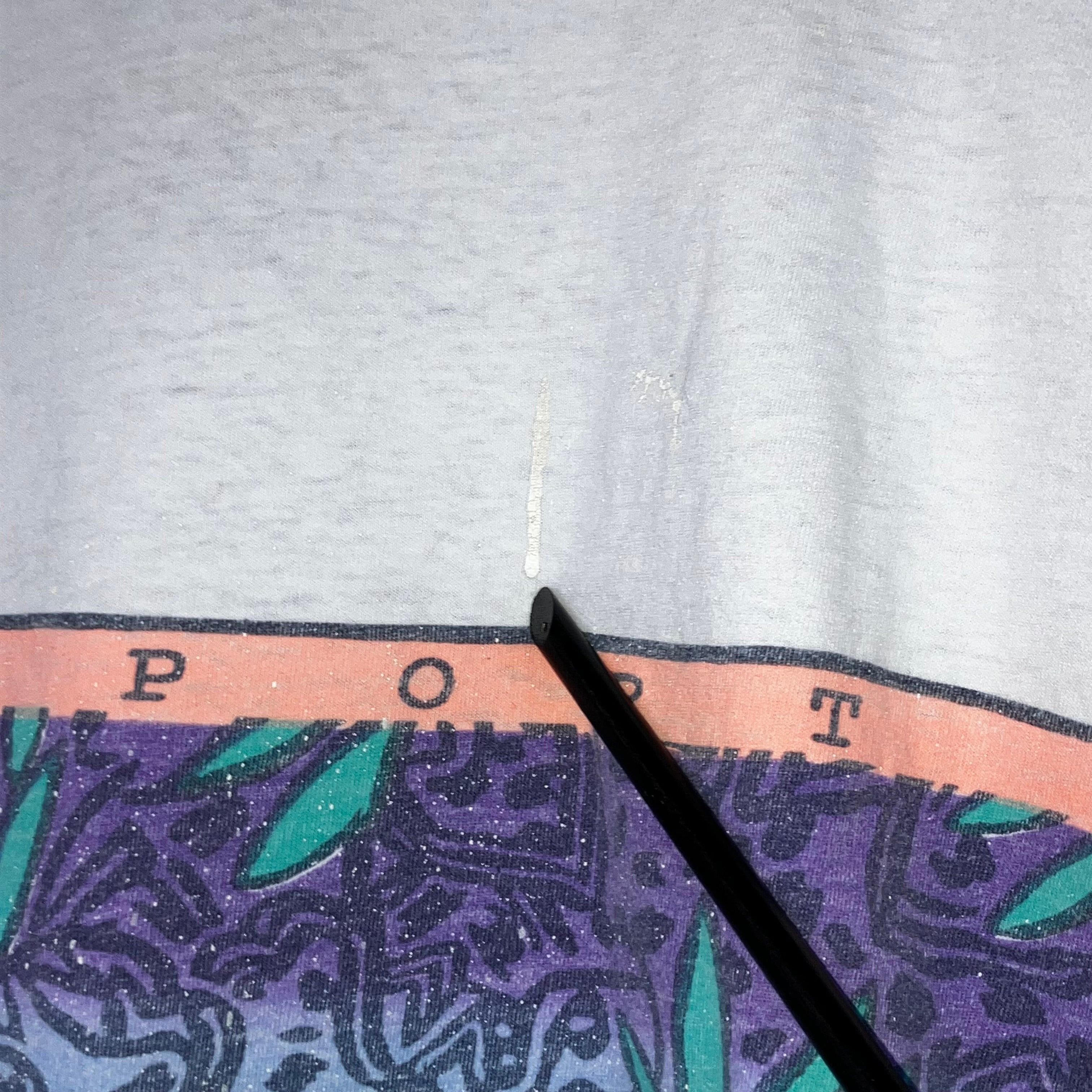 Vintage Vintage 90s 1991 Newport Blues Art Tee Size XL Size US XL / EU 56 / 4 - 5 Thumbnail