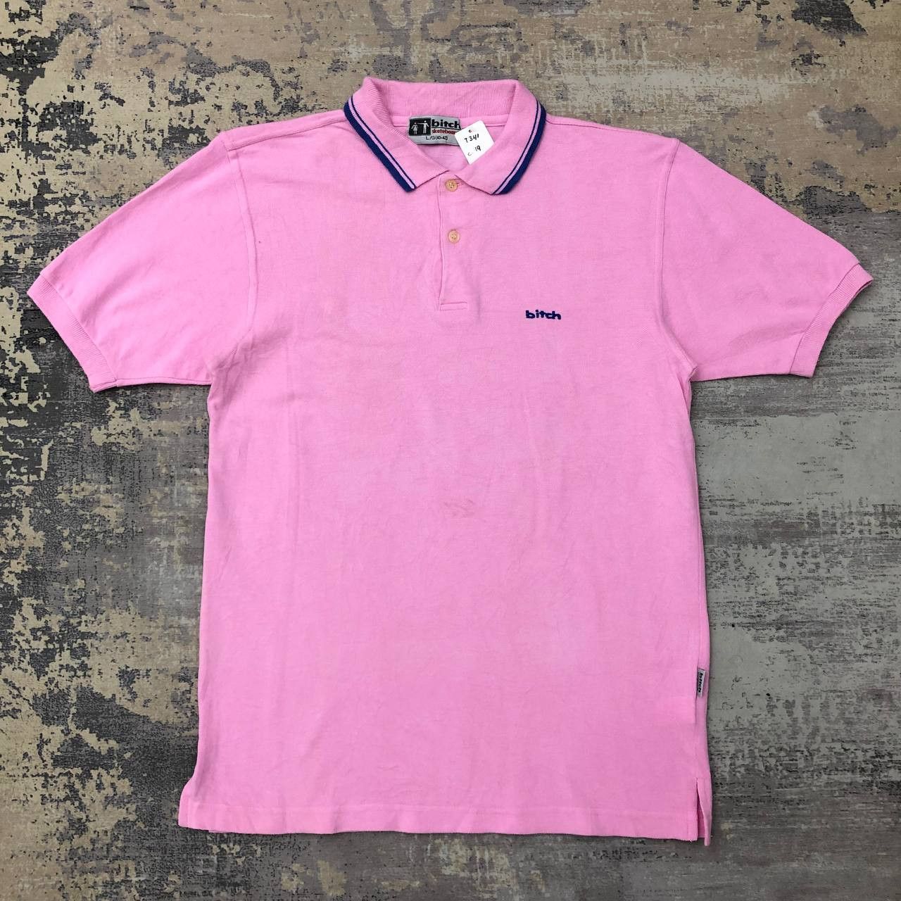 Hook-Ups T341 90s BITCH SKATEBOARD POLO SHIRTS Size US M / EU 48-50 / 2 - 1 Thumbnail