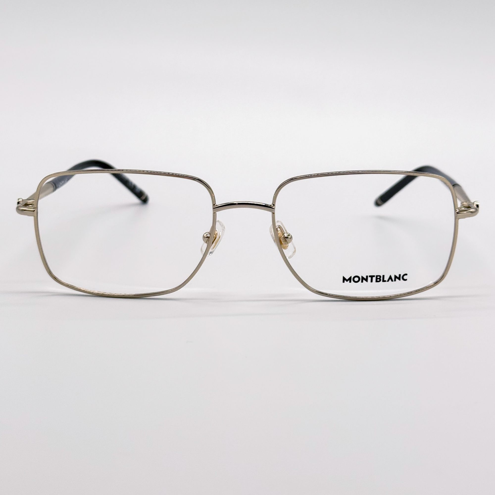 Montblanc NEW MONTBLANC EYEGLASSES MB0072O 003 GOLD MEN EYEWEAR Size ONE SIZE - 4 Thumbnail