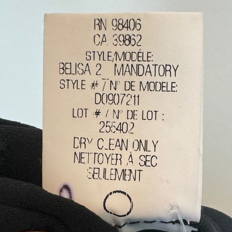 Theory Theory Belisa 2 Black Pants, Nylon Slim Stretch, Size 00 Size 24" / US 00 / IT 34 - 9 Thumbnail