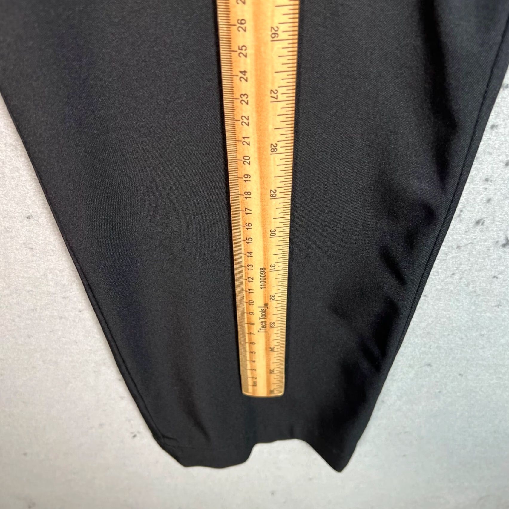 Ann Taylor Ann Taylor Black Stretch Pants Size 6 Nylon/Spandex Womens Casual Slim Fit Size 28" / US 6 / IT 42 - 5 Thumbnail