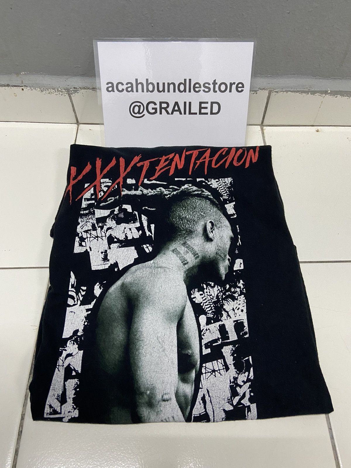 Rap Tees XXXTENTACION RAPPER RAP TEE Size US L / EU 52-54 / 3 - 16 Thumbnail