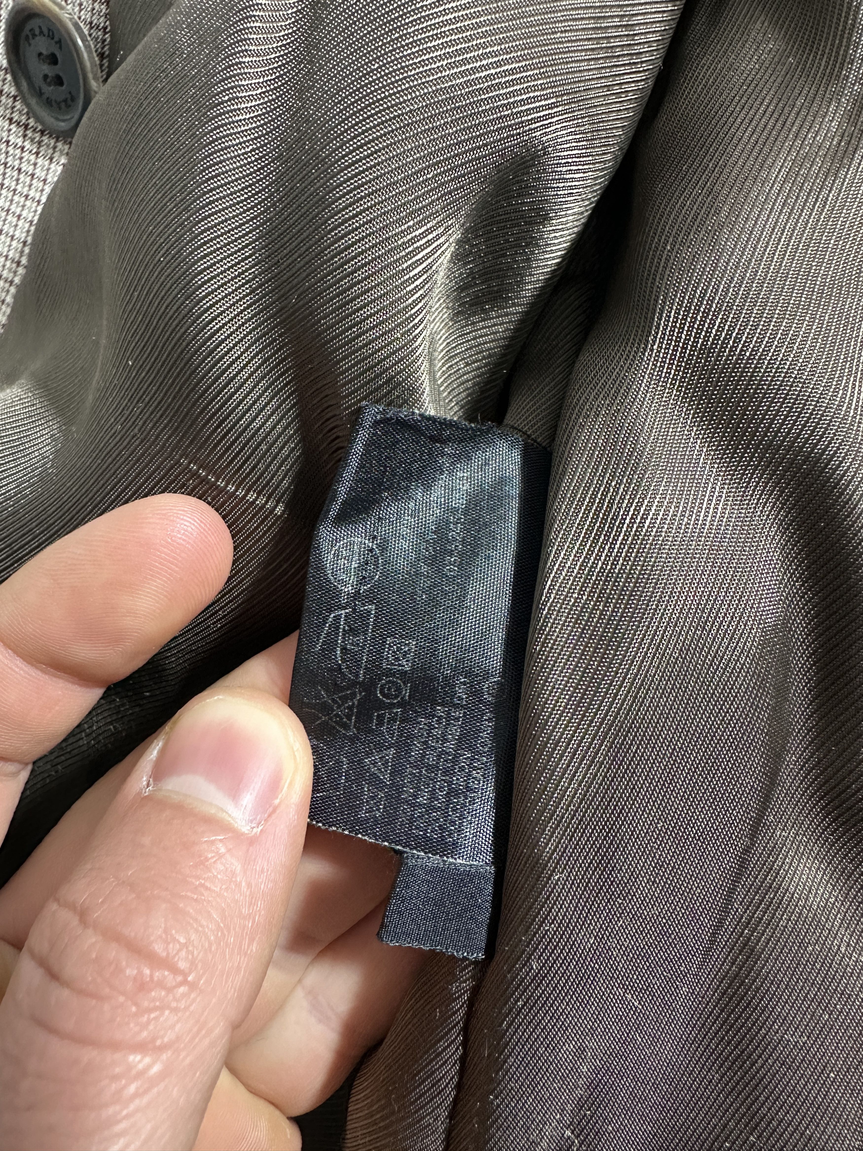 Prada Prada Check Stretch Trench Coat Leather Detail Italy Size 40 Size S / US 4 / IT 40 - 14 Thumbnail
