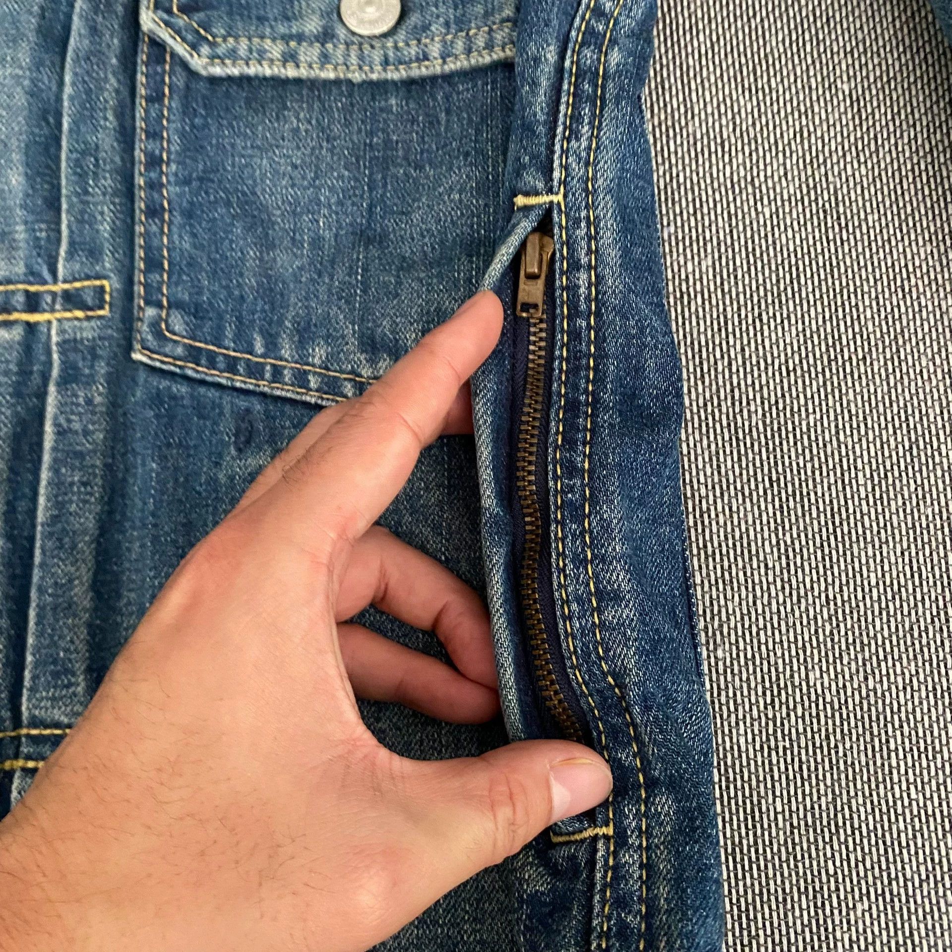 Visvim Visvim 101 Type 2 Damaged Denim Jacket 17aw Size US L / EU 52-54 / 3 - 6 Thumbnail