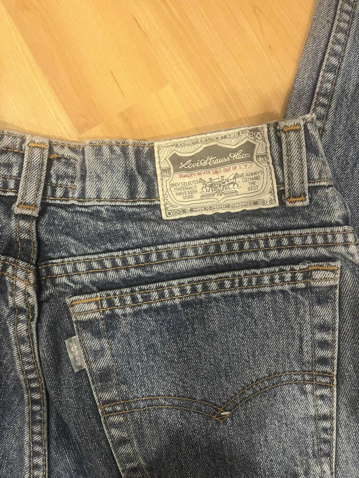 Levi's Very rare vintage Levi's 505 jean old patch size 25 Size 25" / US 0 / IT 36 - 2 Thumbnail