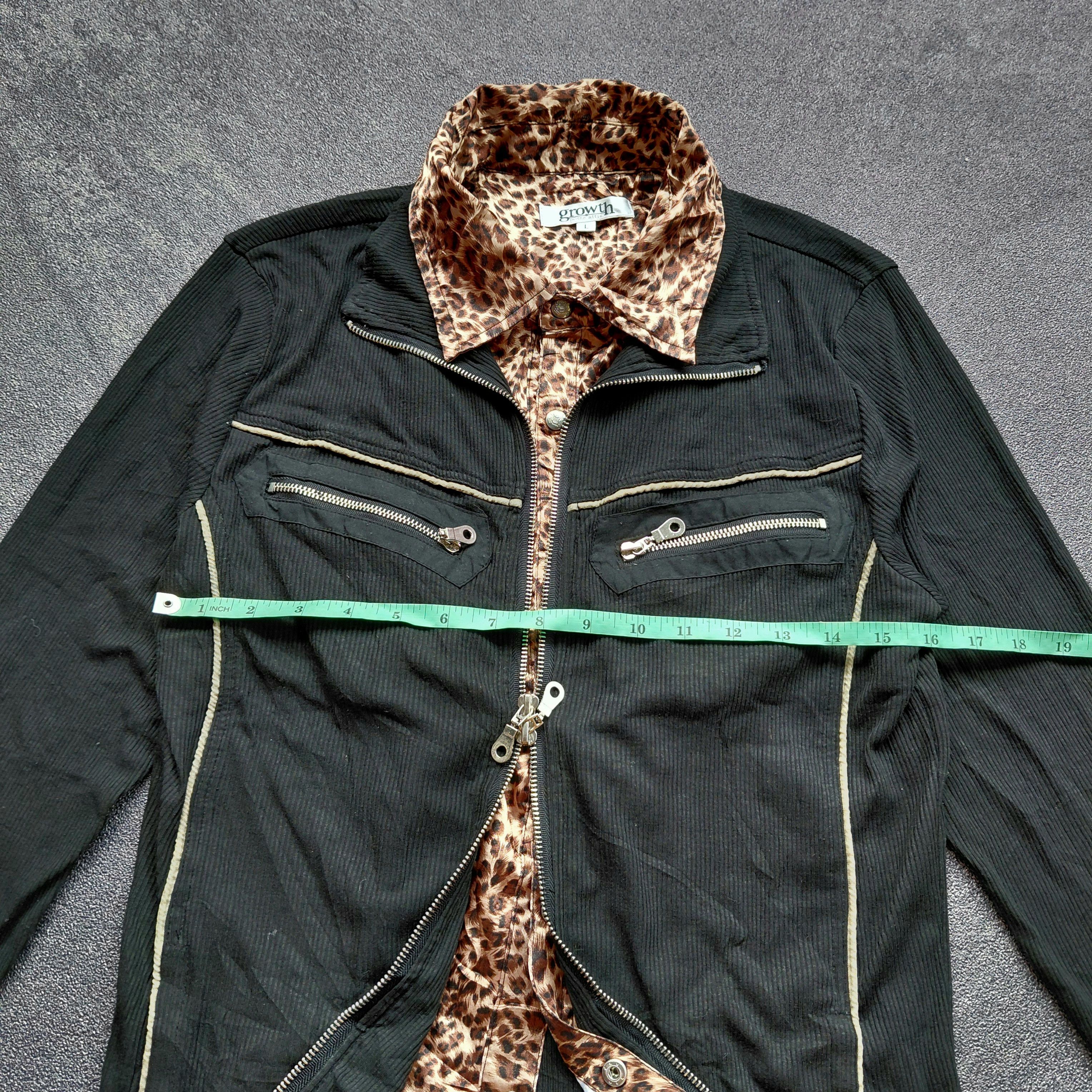 In The Attic Growth In The Attic Double Layer Leopart Shirt Size US L / EU 52-54 / 3 - 8 Thumbnail