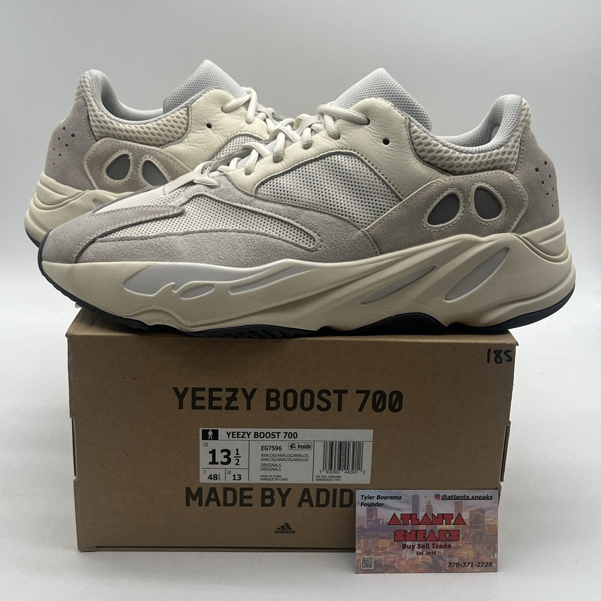 Adidas Yeezy boost 700 analog Size US 13 / EU 46 - 1 Thumbnail