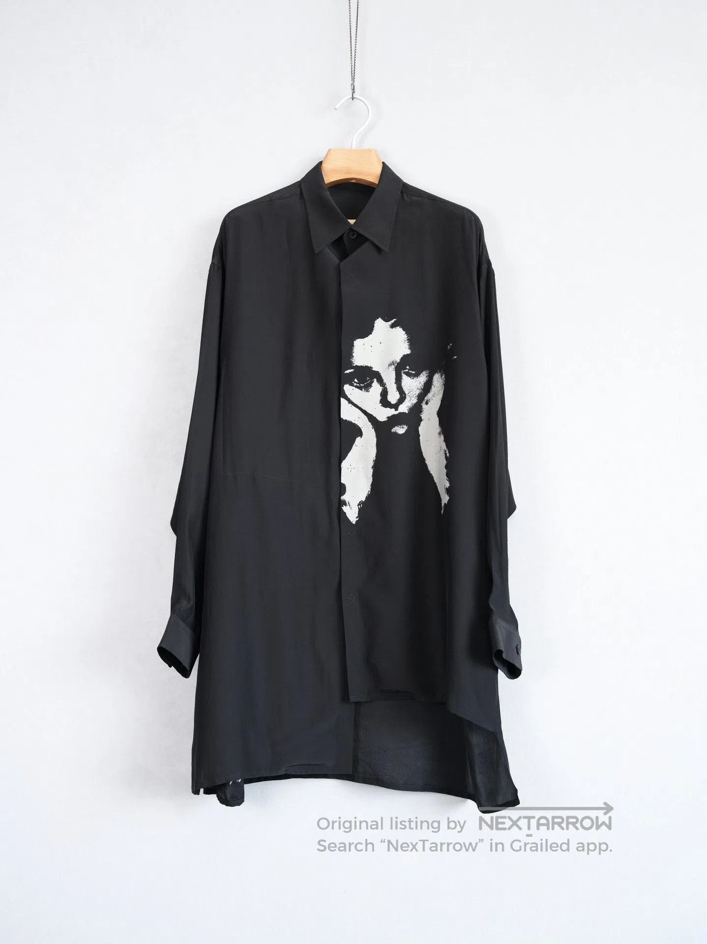 Yohji Yamamoto Yohji Yamamoto 21AW Chainmail Glove Silk Shirt. Size US M / EU 48-50 / 2 - 2 Thumbnail
